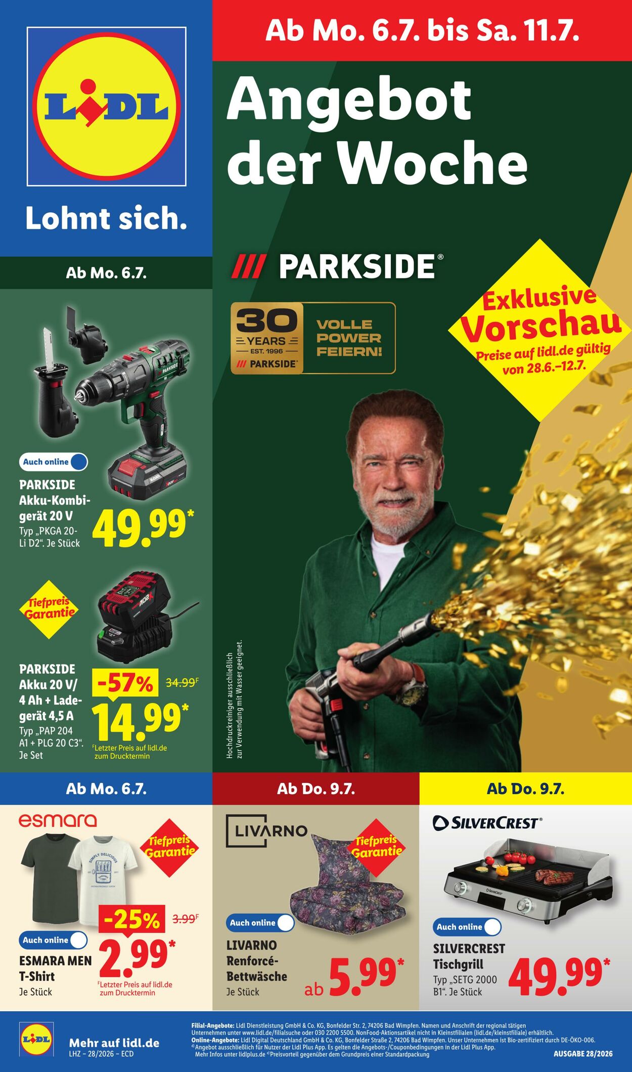 Prospekt Lidl 06.07.2026 - 11.07.2026