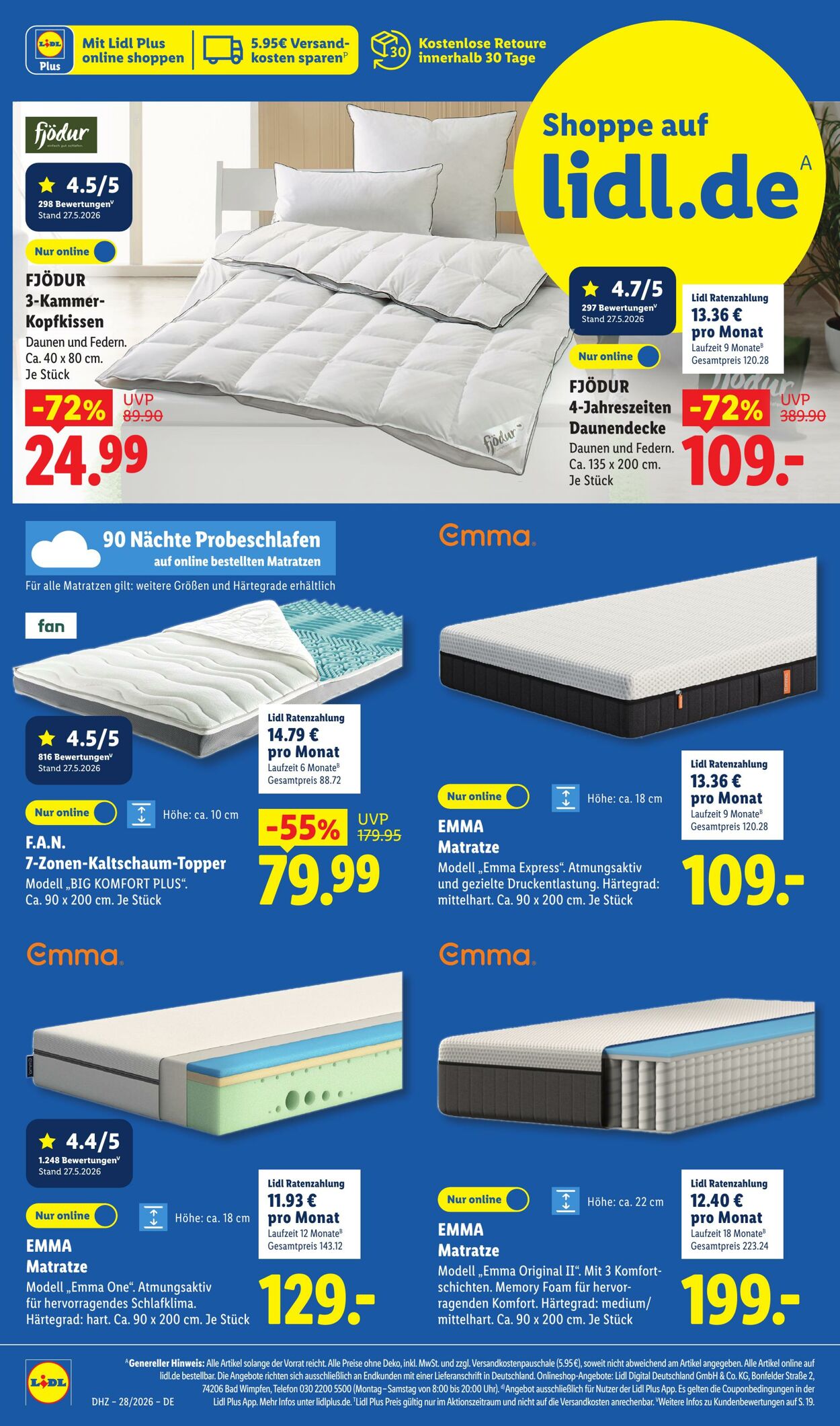 Prospekt Lidl 06.07.2026 - 11.07.2026