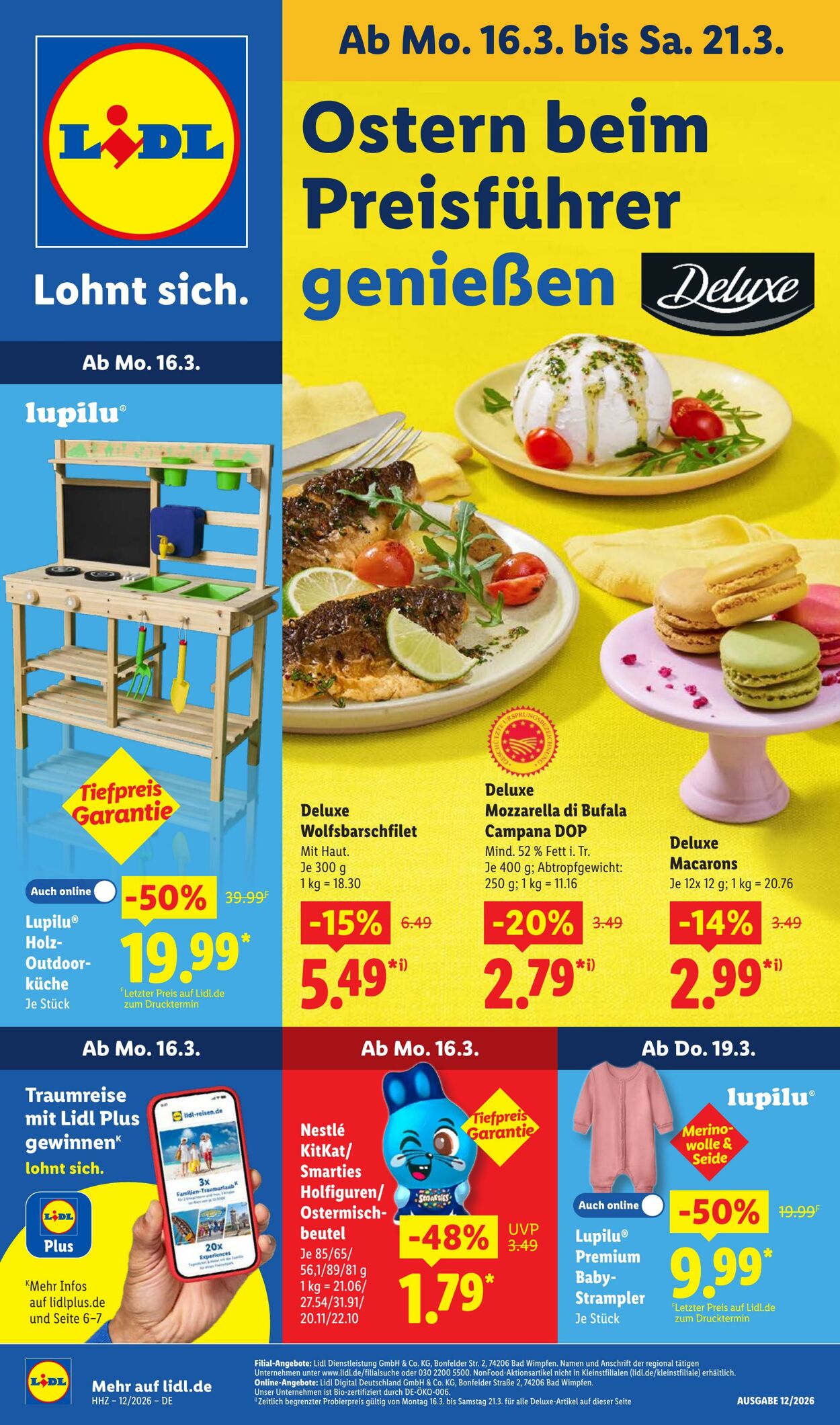 Prospekt Lidl 16.03.2026 - 21.03.2026