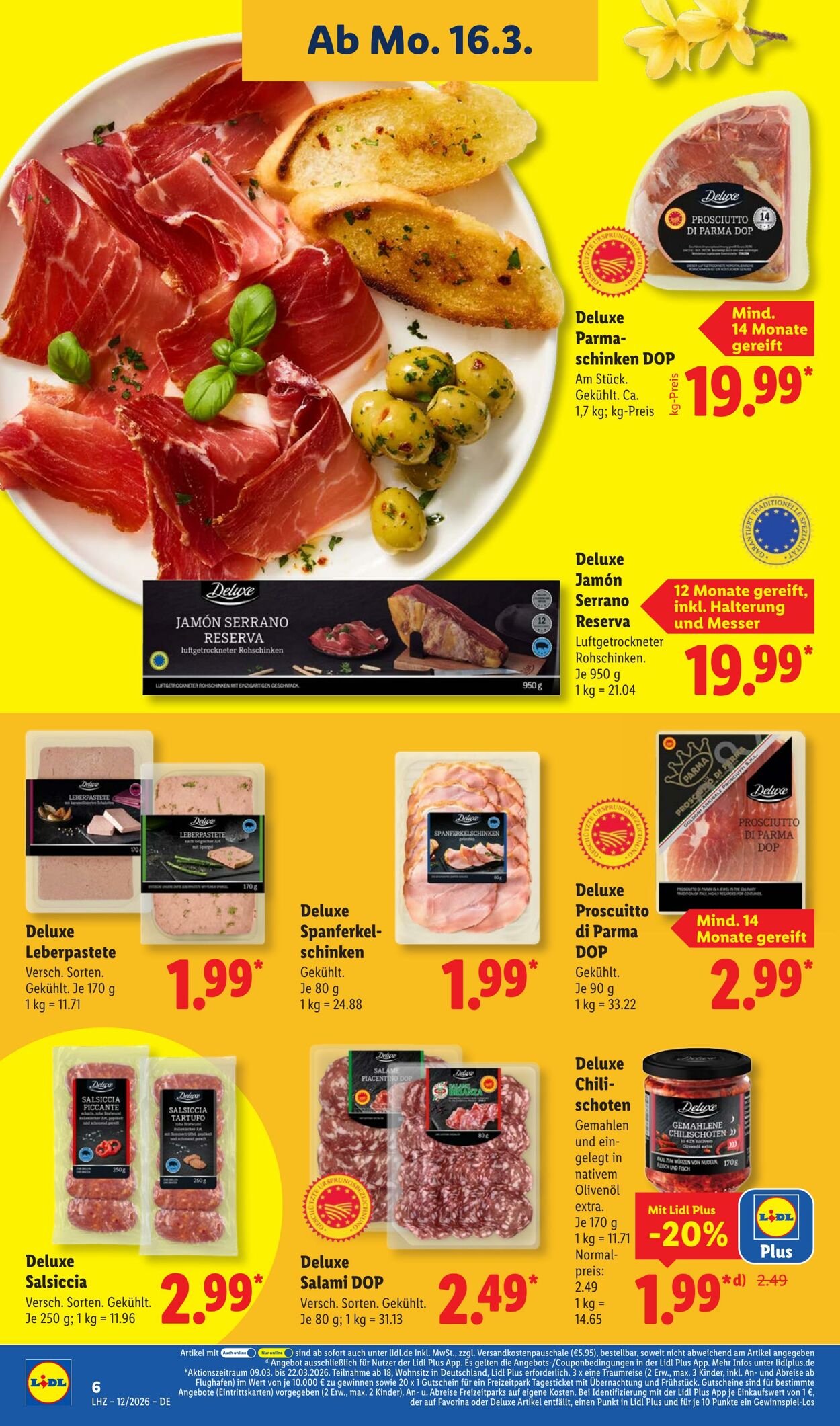 Prospekt Lidl 16.03.2026 - 21.03.2026