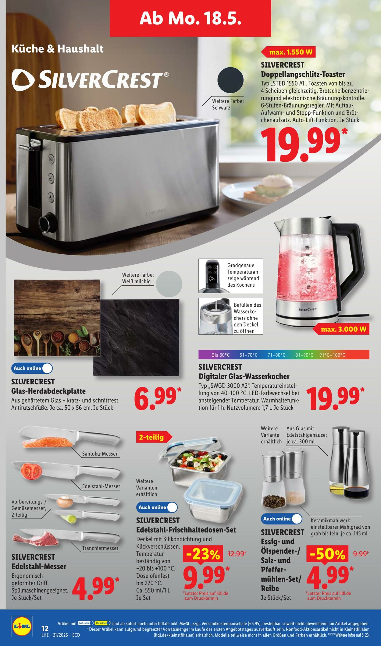 Prospekt Lidl 18.05.2026 - 23.05.2026
