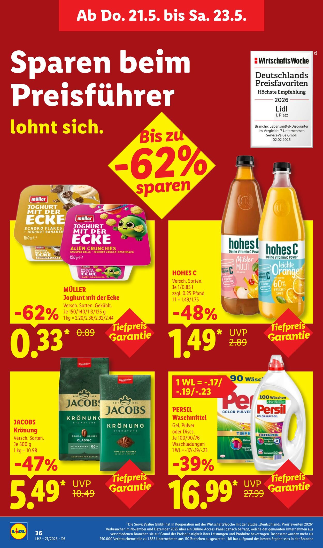 Prospekt Lidl 18.05.2026 - 23.05.2026