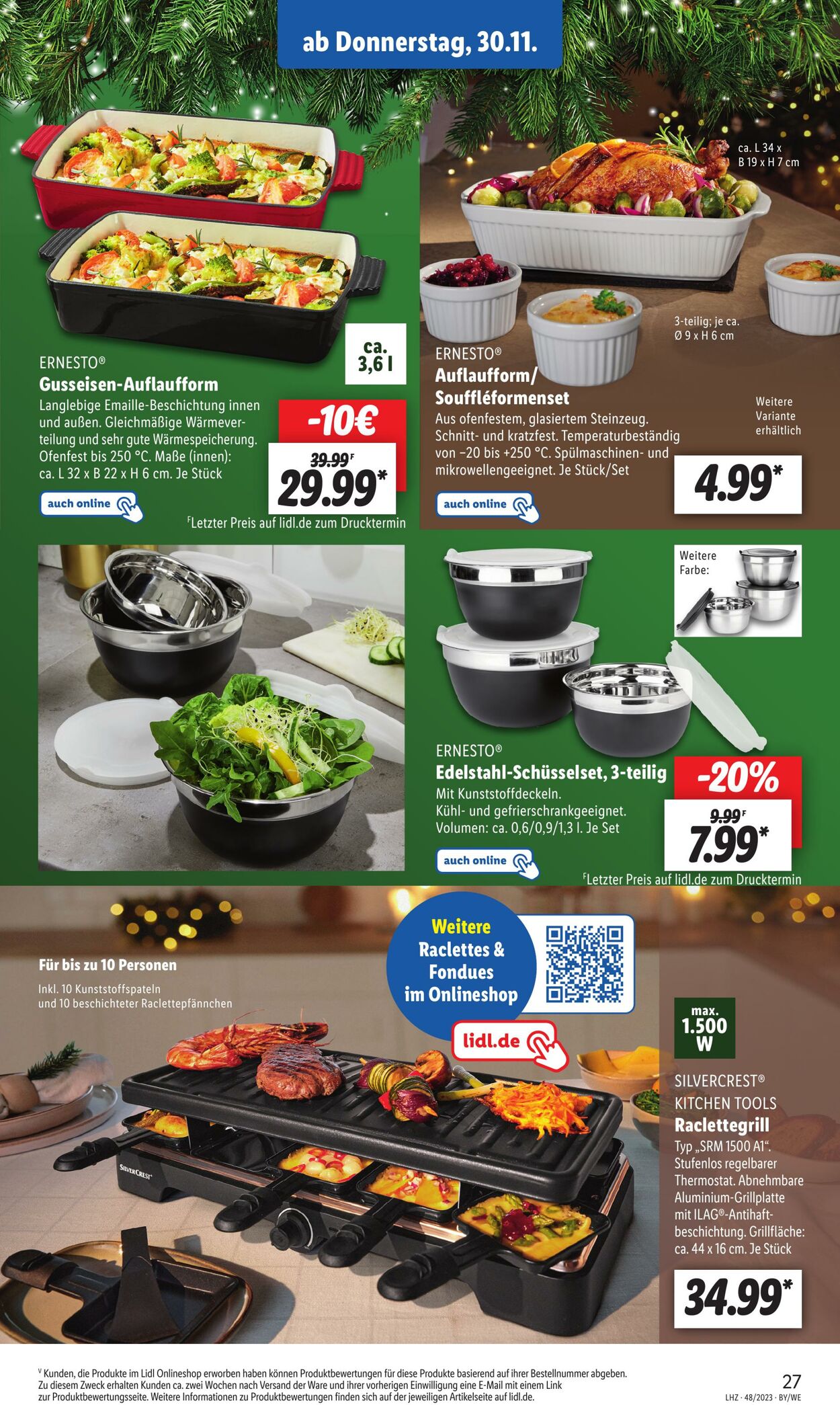 Prospekt Lidl 27.11.2023 - 02.12.2023