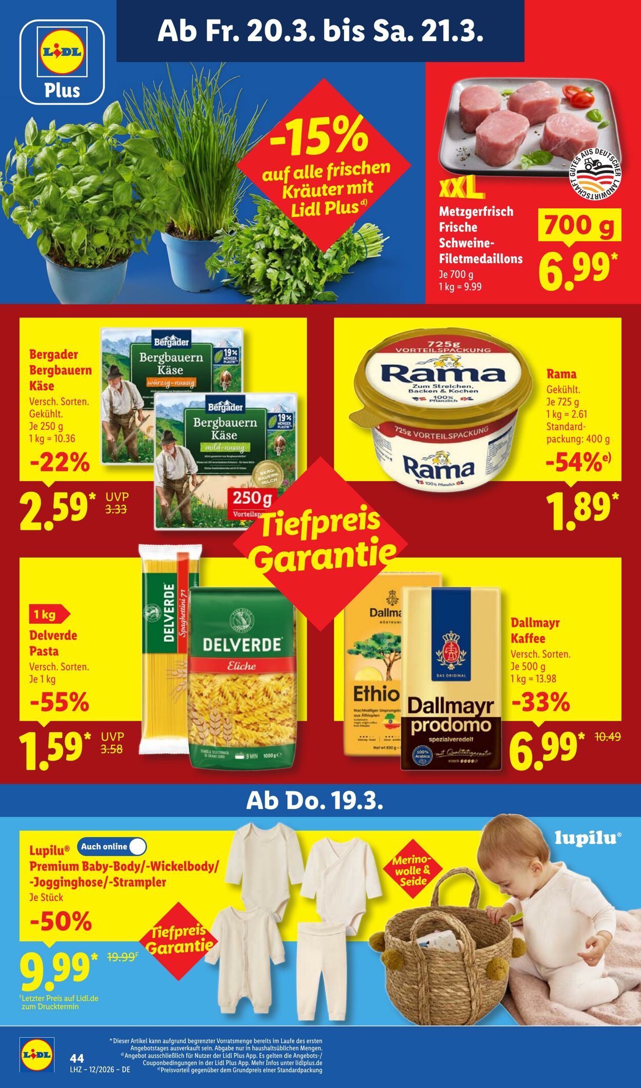 Prospekt Lidl 16.03.2026 - 21.03.2026
