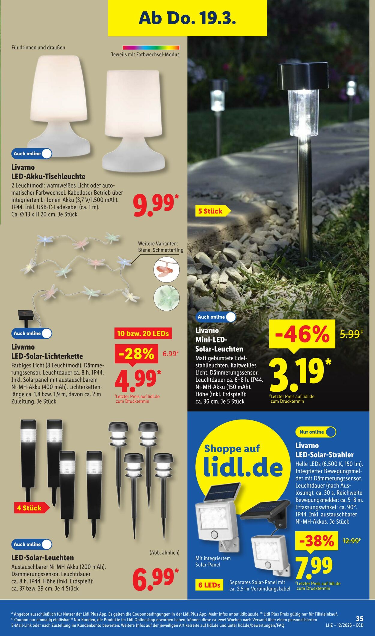 Prospekt Lidl 16.03.2026 - 21.03.2026