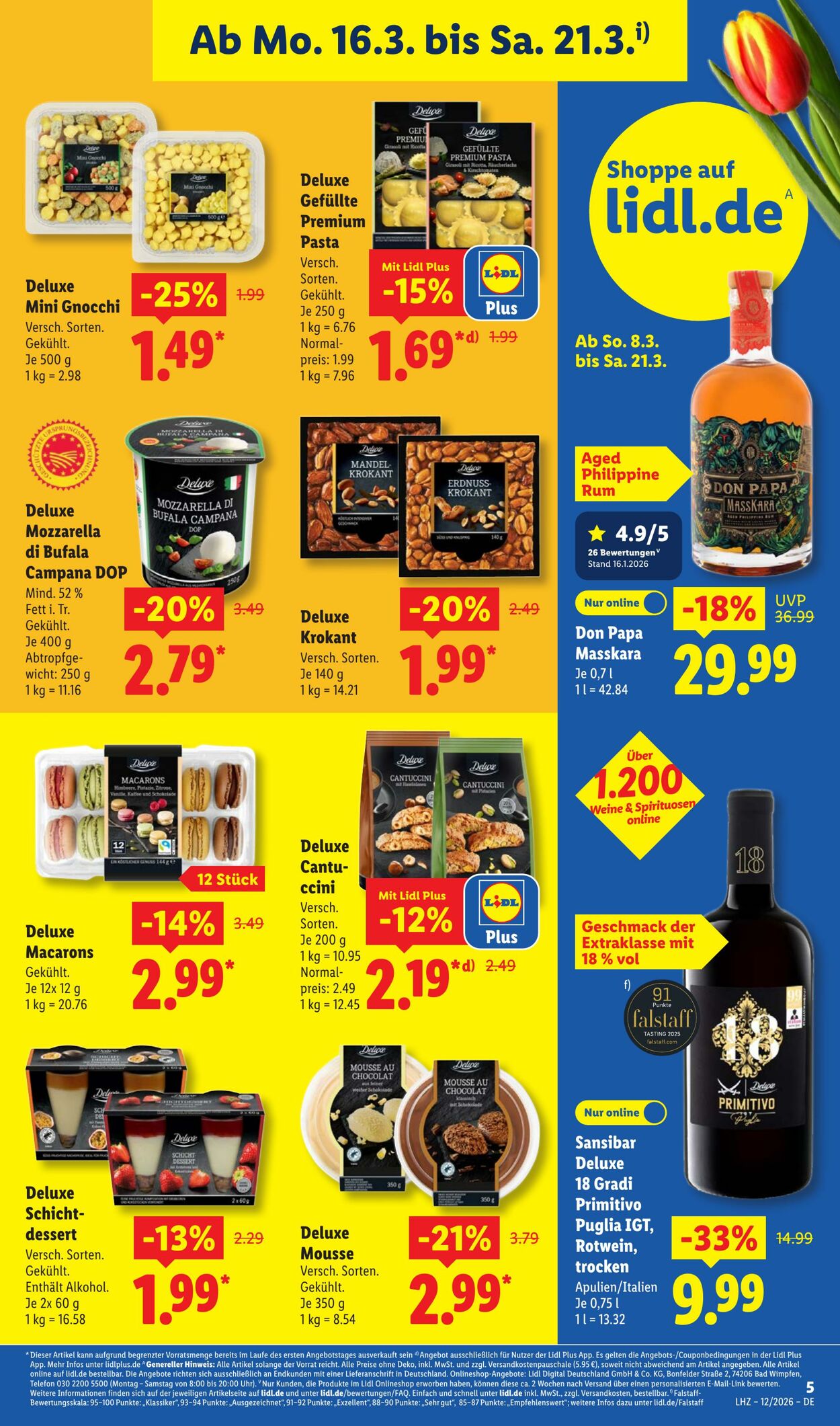 Prospekt Lidl 16.03.2026 - 21.03.2026