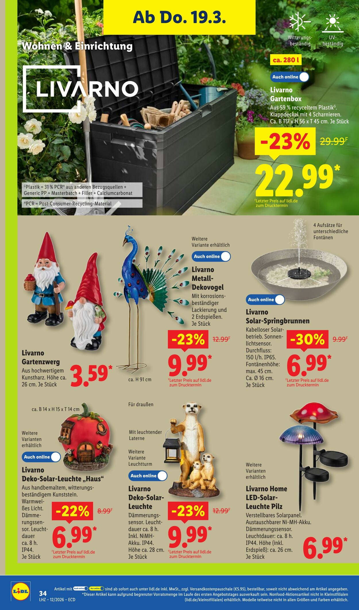 Prospekt Lidl 16.03.2026 - 21.03.2026