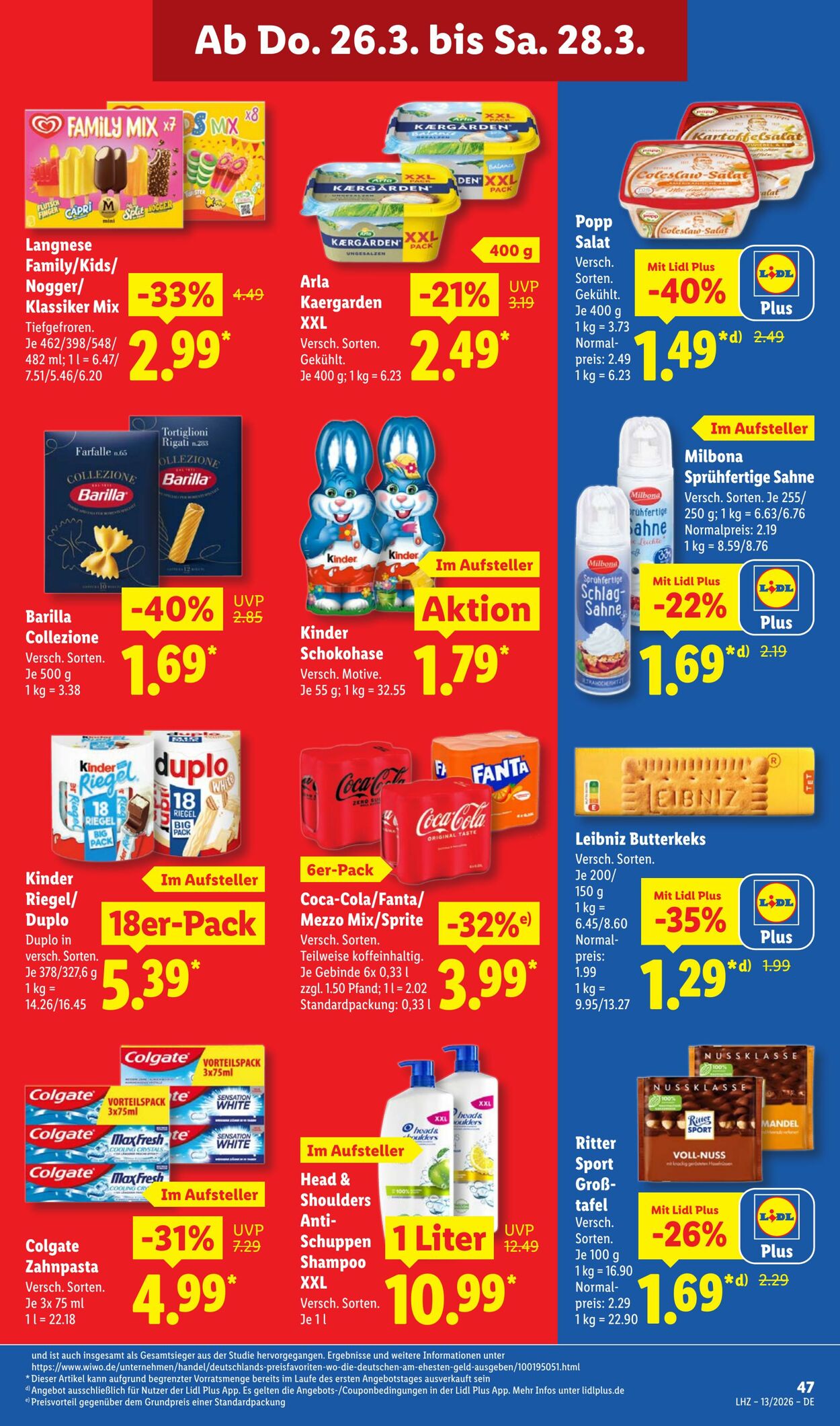 Prospekt Lidl 23.03.2026 - 28.03.2026