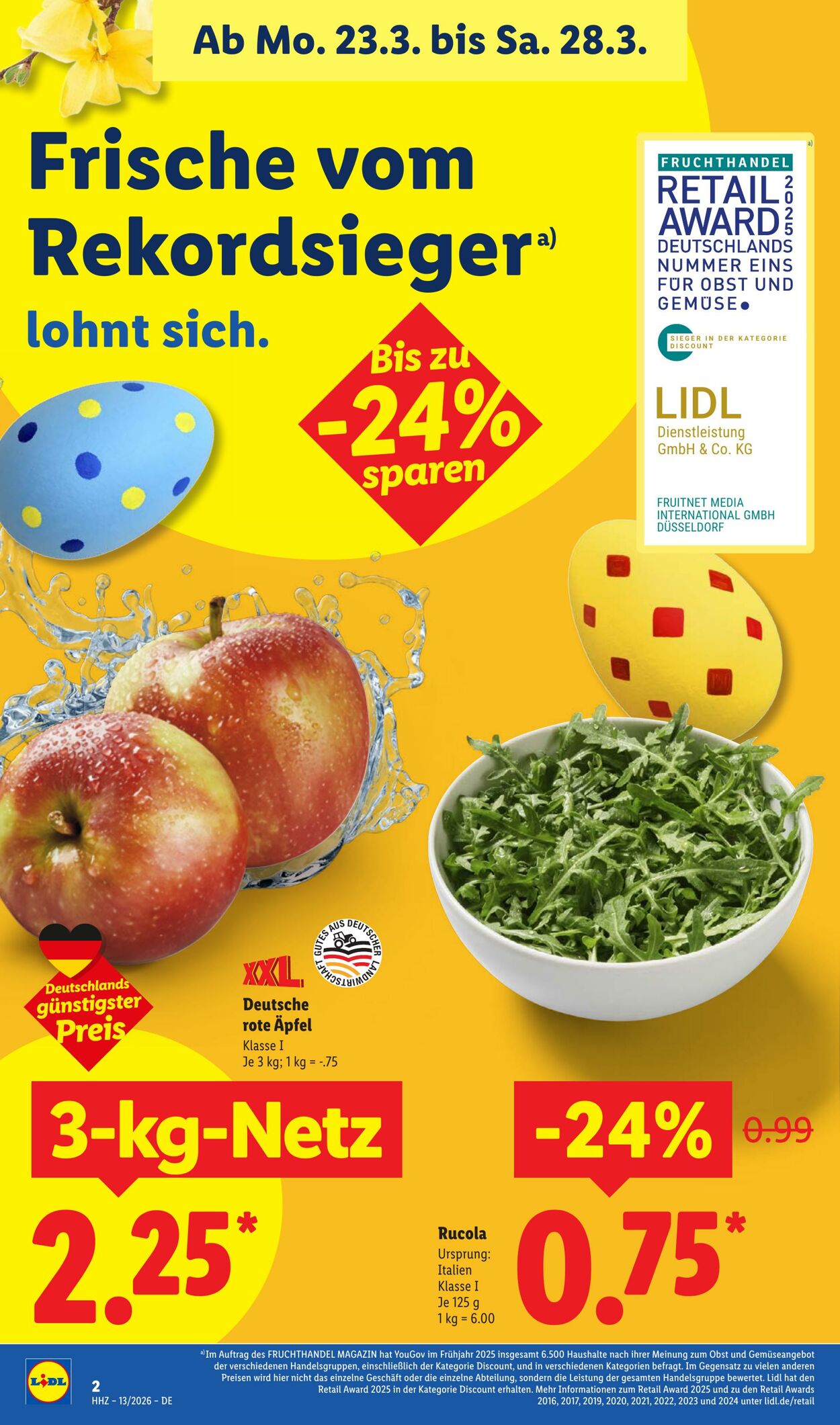 Prospekt Lidl 23.03.2026 - 28.03.2026