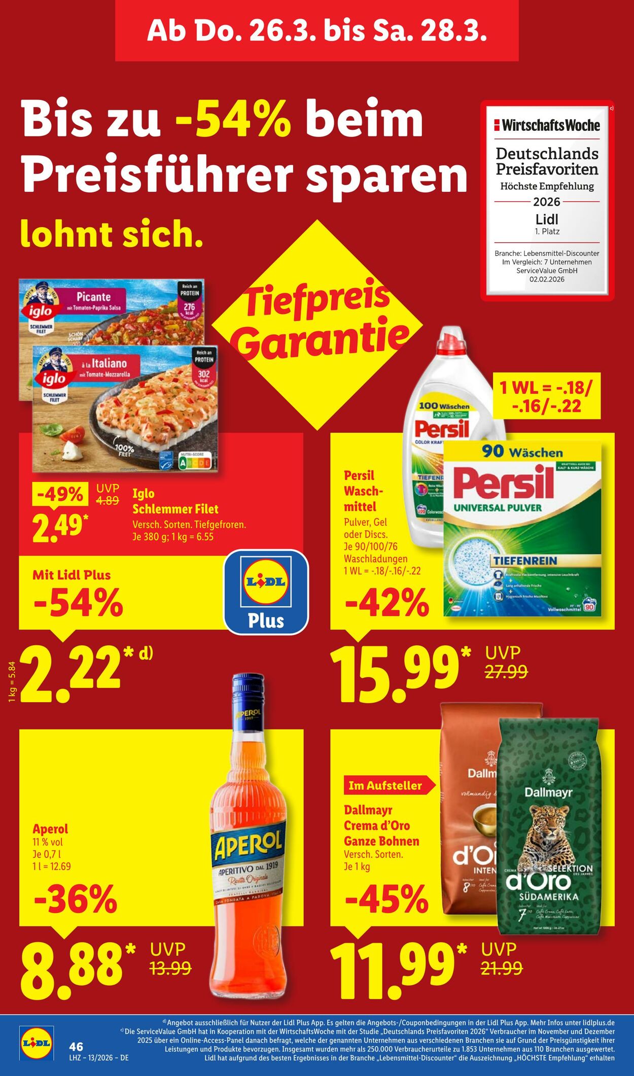 Prospekt Lidl 23.03.2026 - 28.03.2026