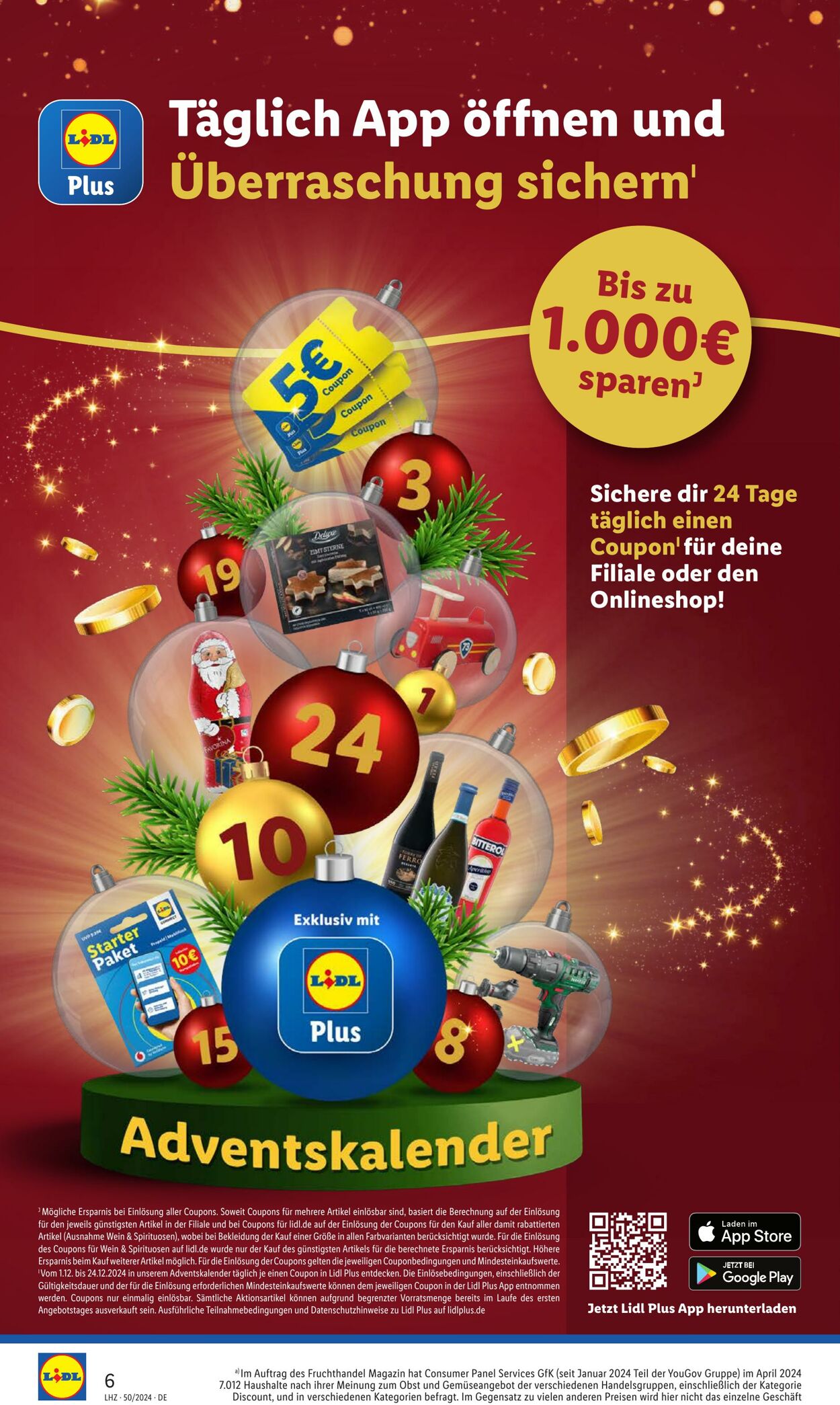 Prospekt Lidl 09.12.2024 - 14.12.2024