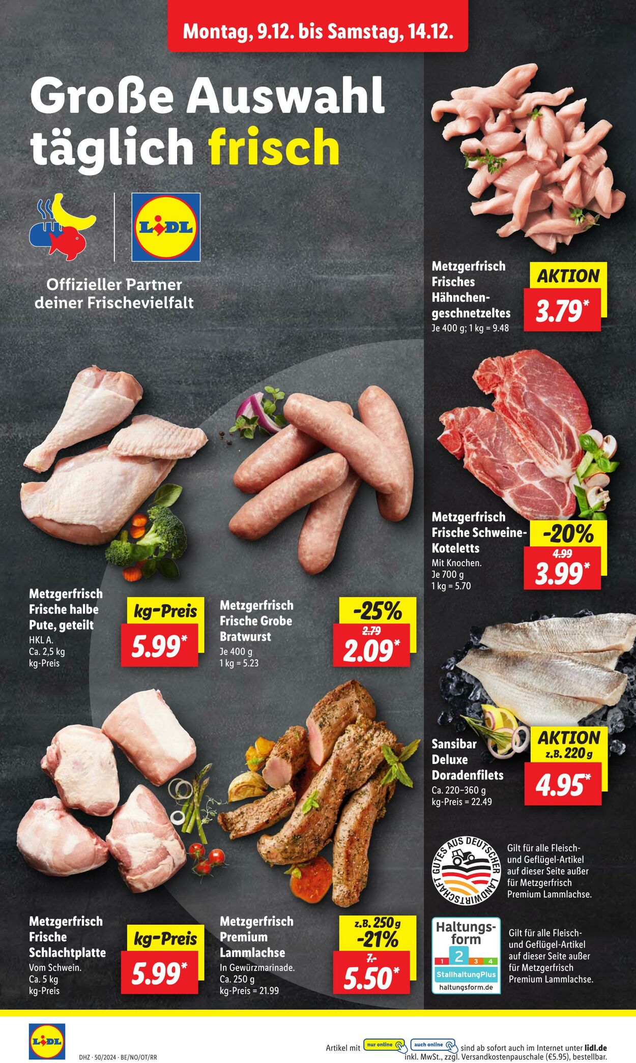 Prospekt Lidl 09.12.2024 - 14.12.2024