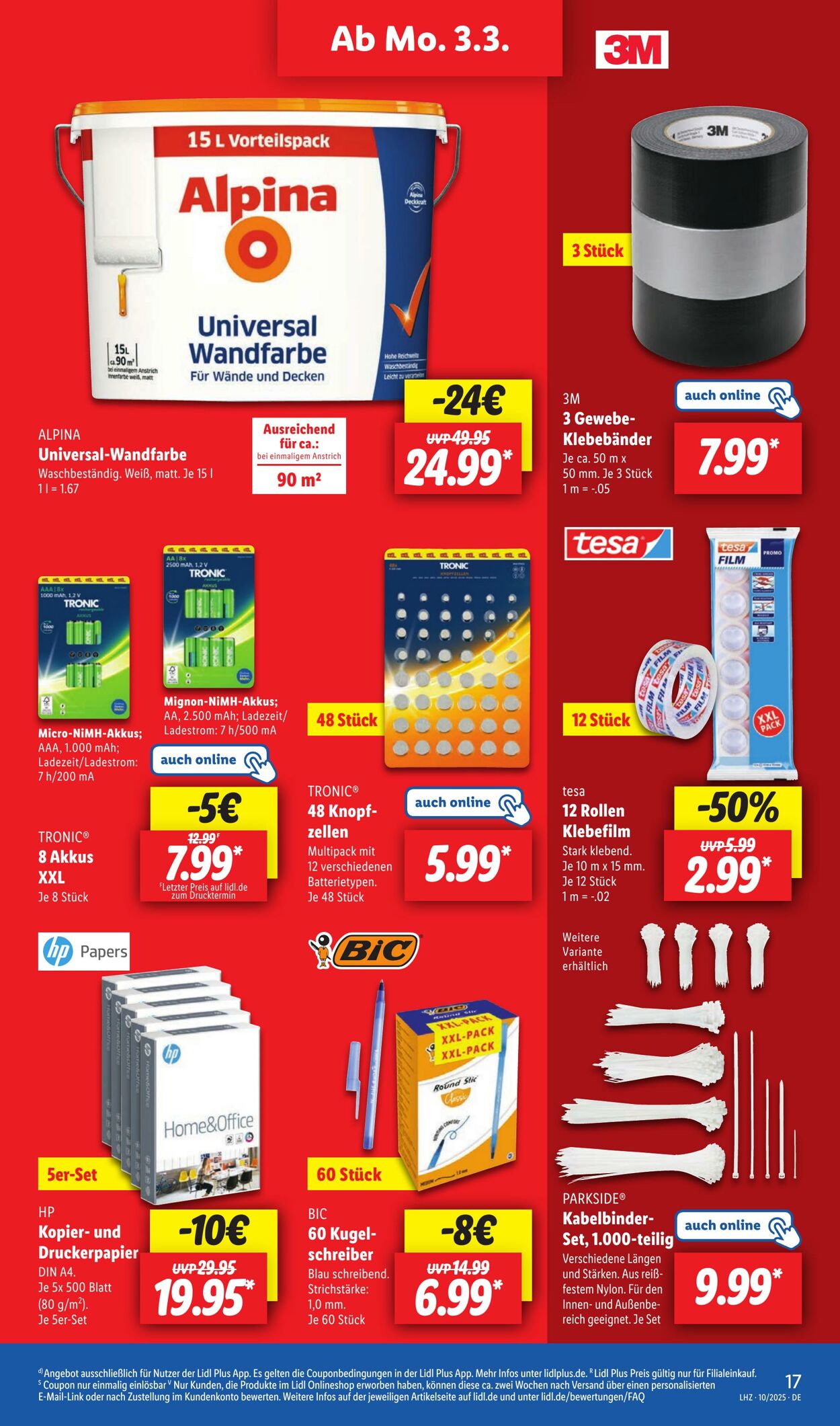 Prospekt Lidl 03.03.2025 - 08.03.2025