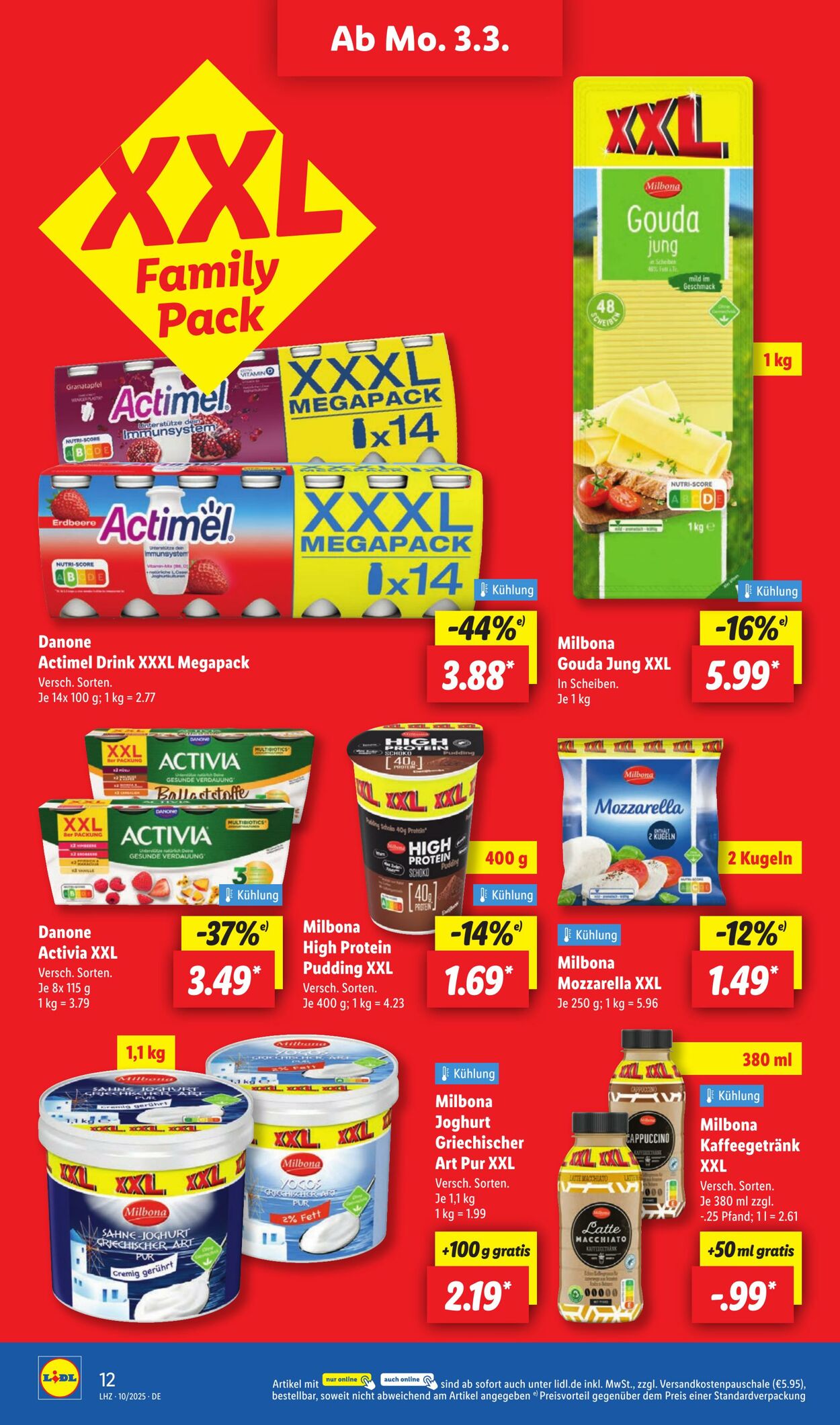 Prospekt Lidl 03.03.2025 - 08.03.2025