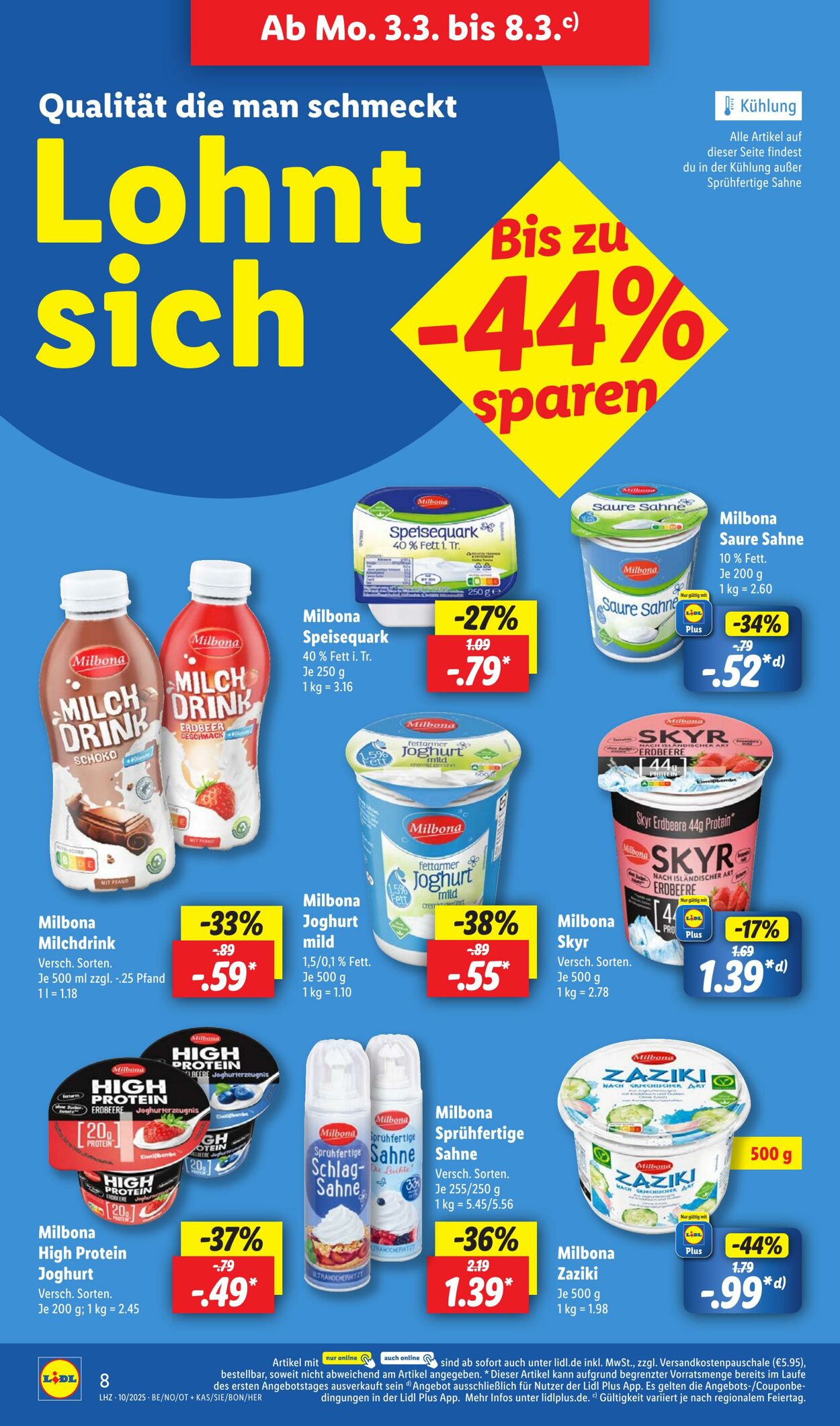 Prospekt Lidl 03.03.2025 - 08.03.2025