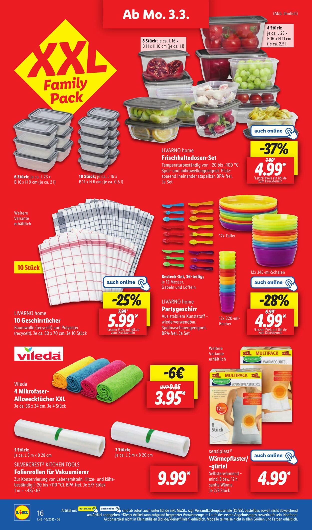 Prospekt Lidl 03.03.2025 - 08.03.2025