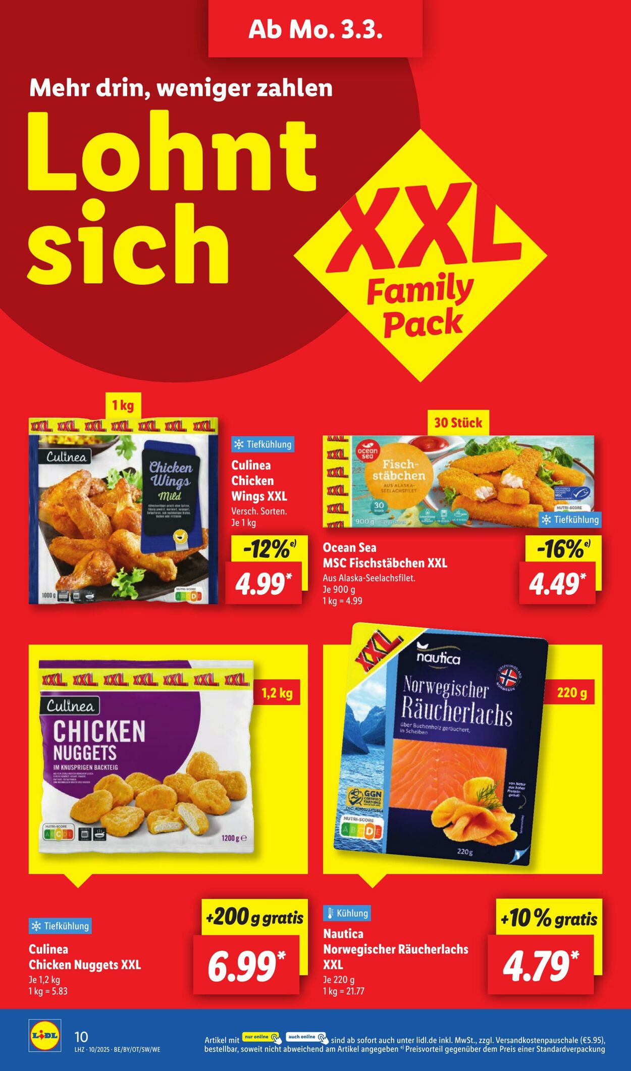 Prospekt Lidl 03.03.2025 - 08.03.2025
