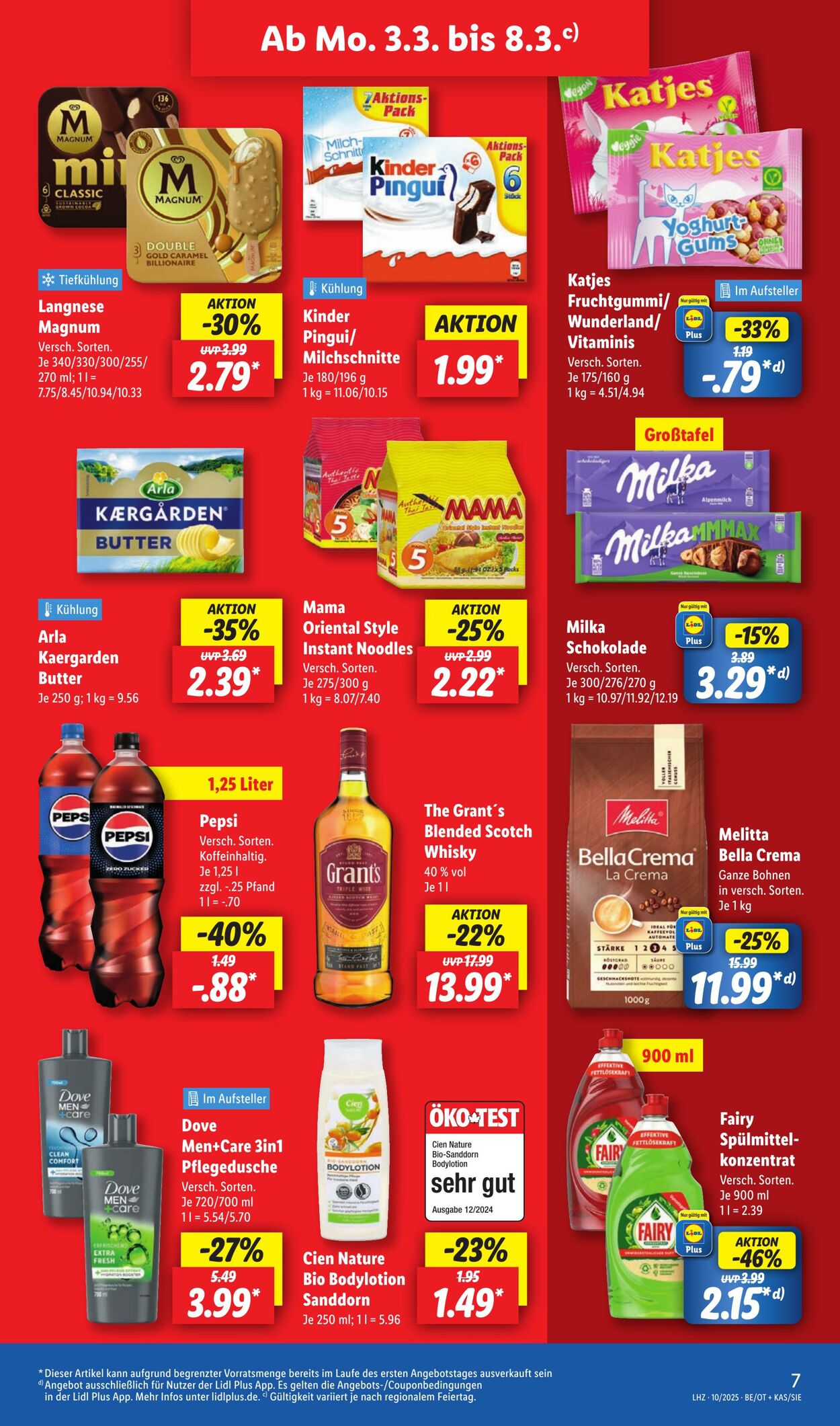 Prospekt Lidl 03.03.2025 - 08.03.2025