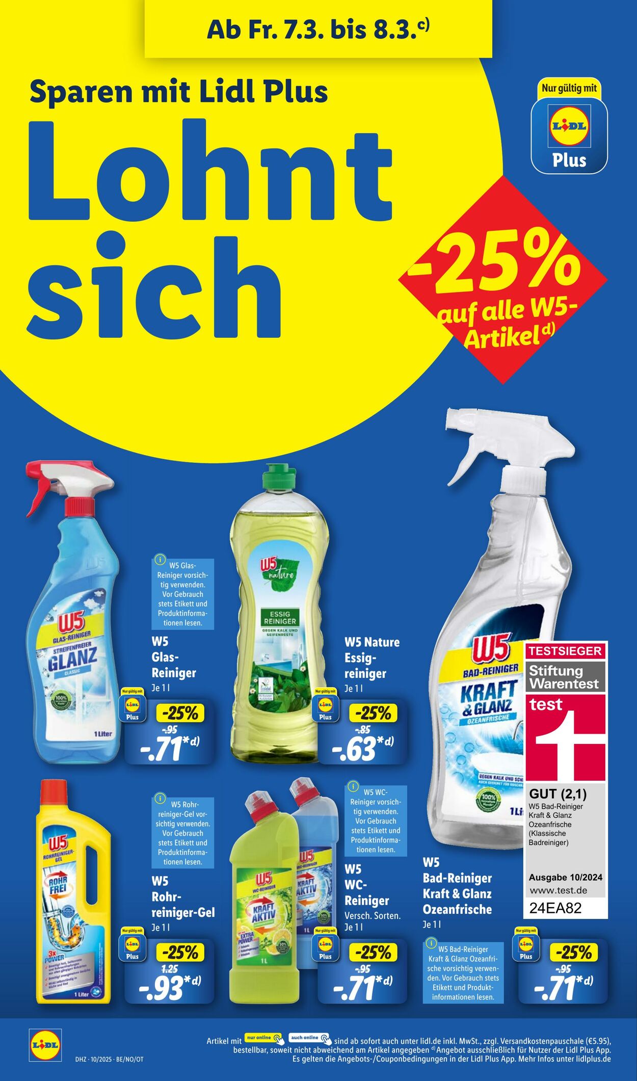 Prospekt Lidl 03.03.2025 - 08.03.2025
