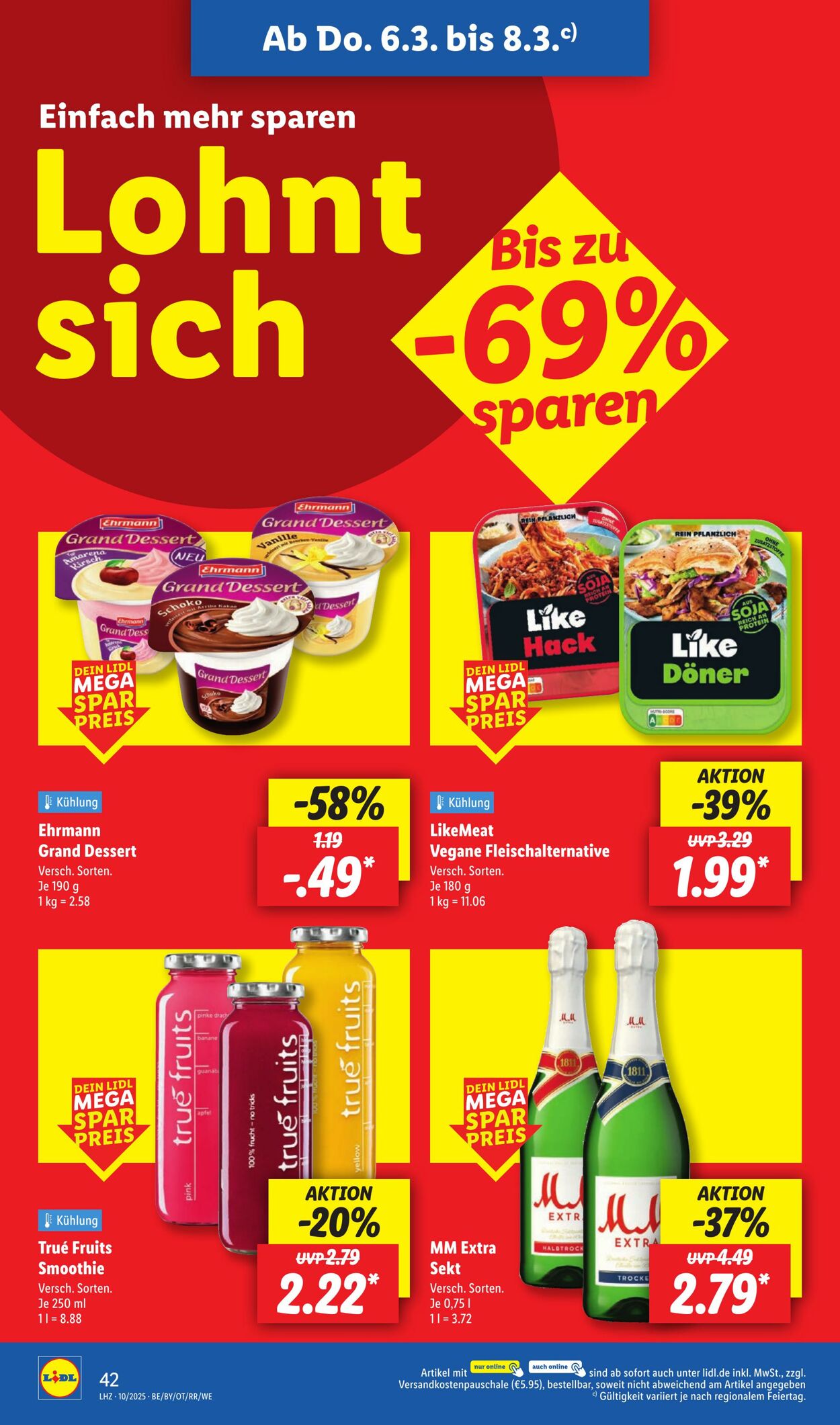 Prospekt Lidl 03.03.2025 - 08.03.2025