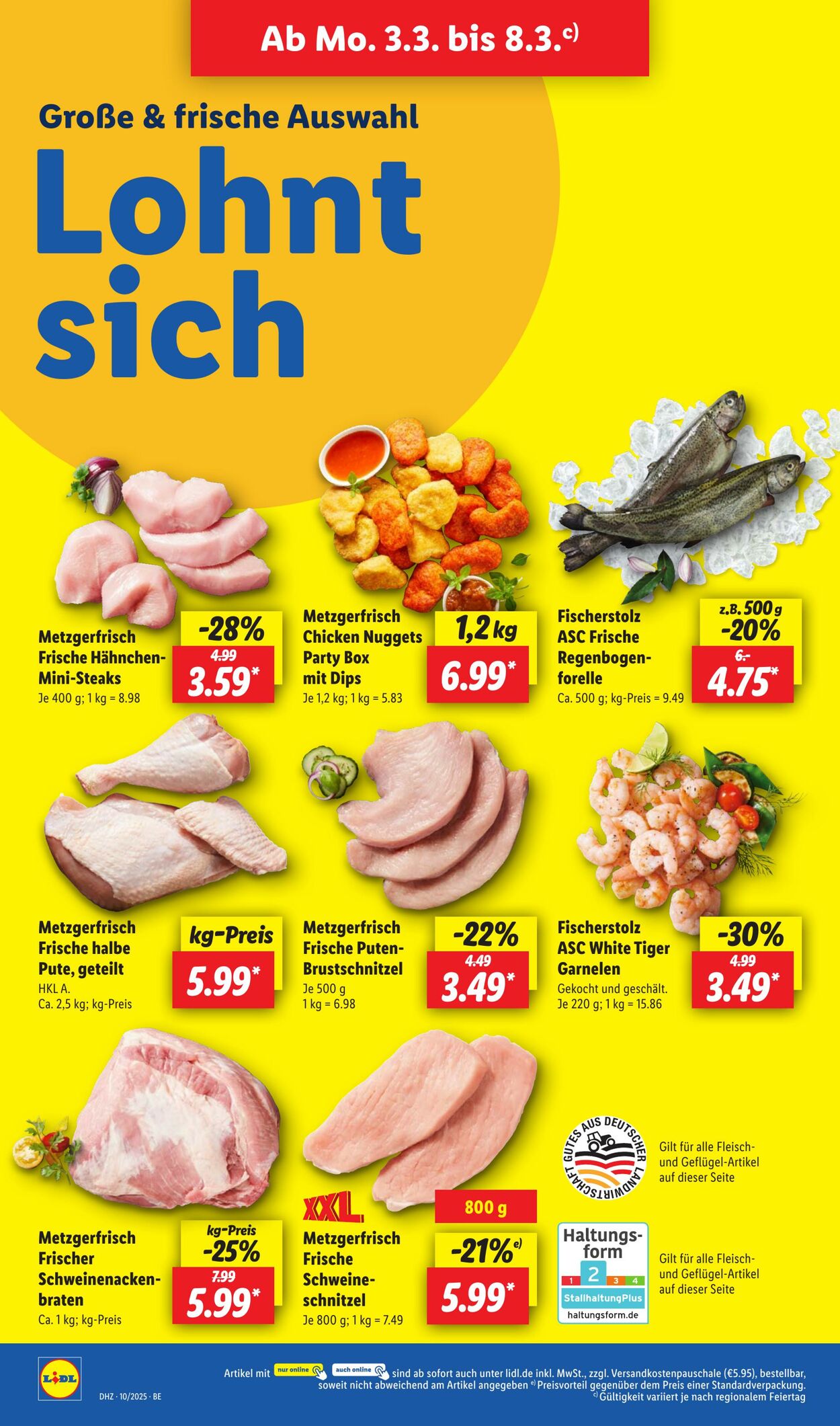 Prospekt Lidl 03.03.2025 - 08.03.2025