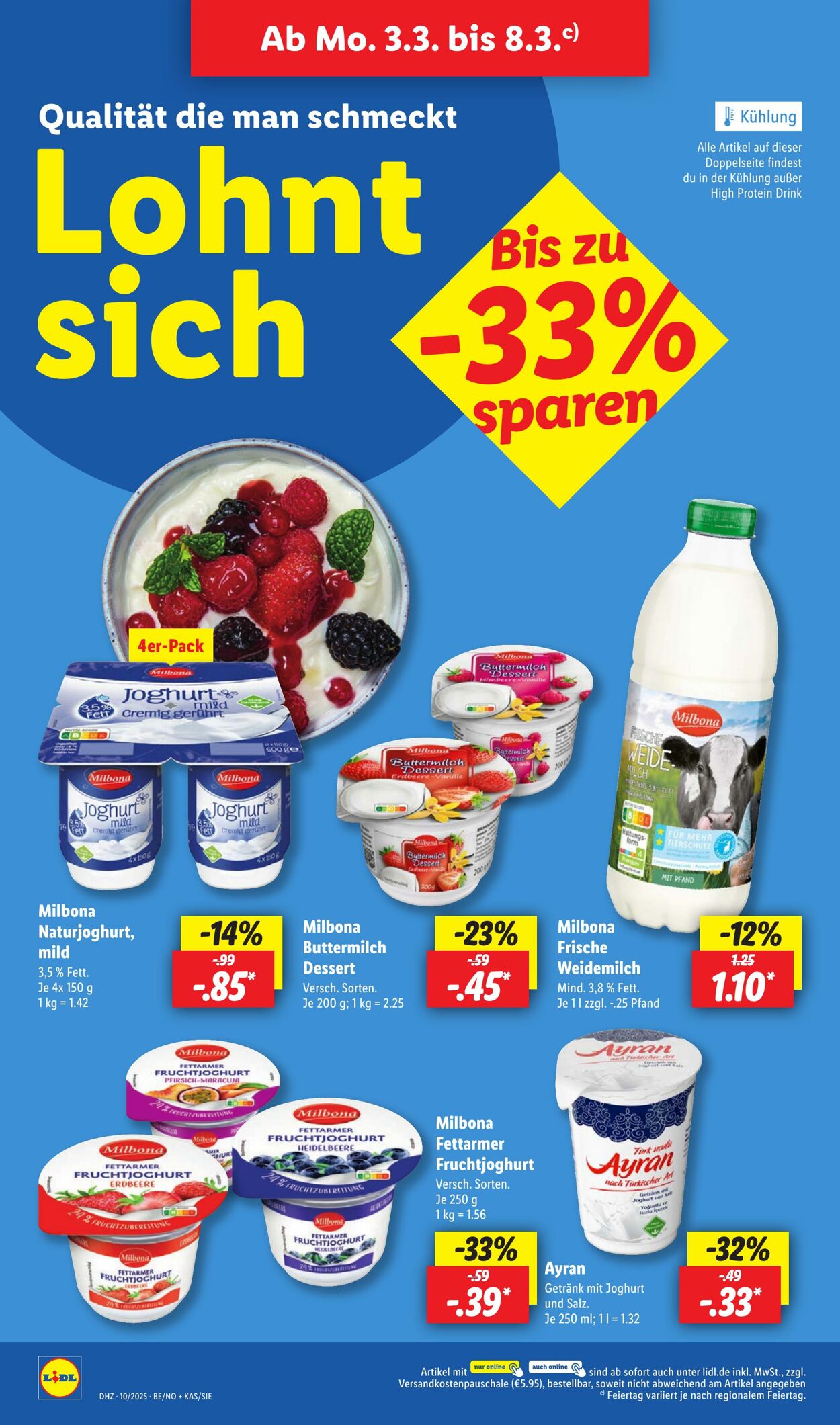 Prospekt Lidl 03.03.2025 - 08.03.2025