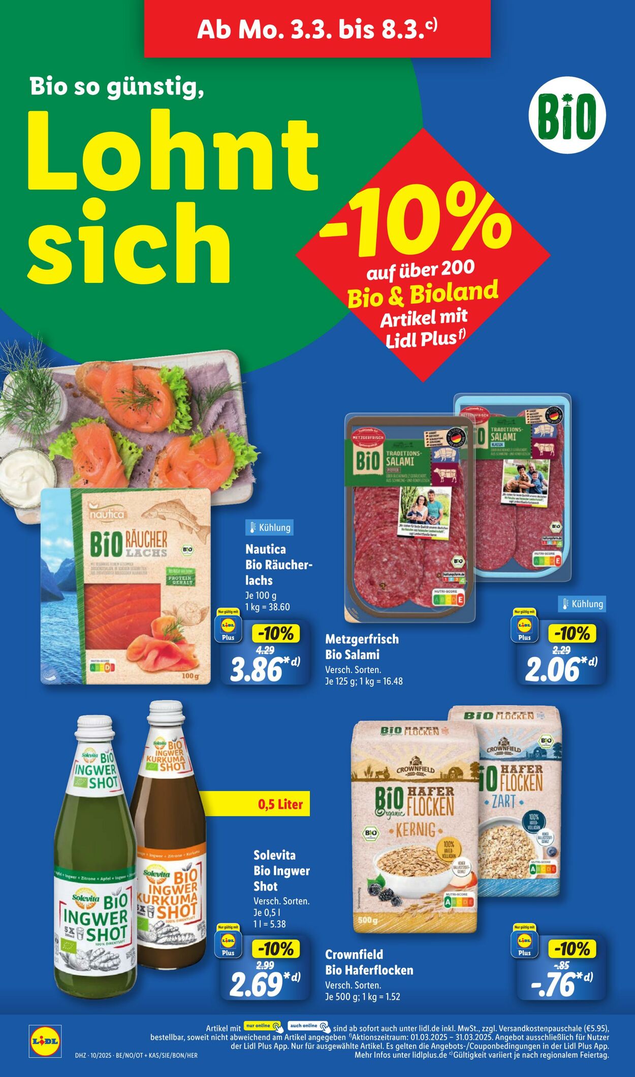 Prospekt Lidl 03.03.2025 - 08.03.2025