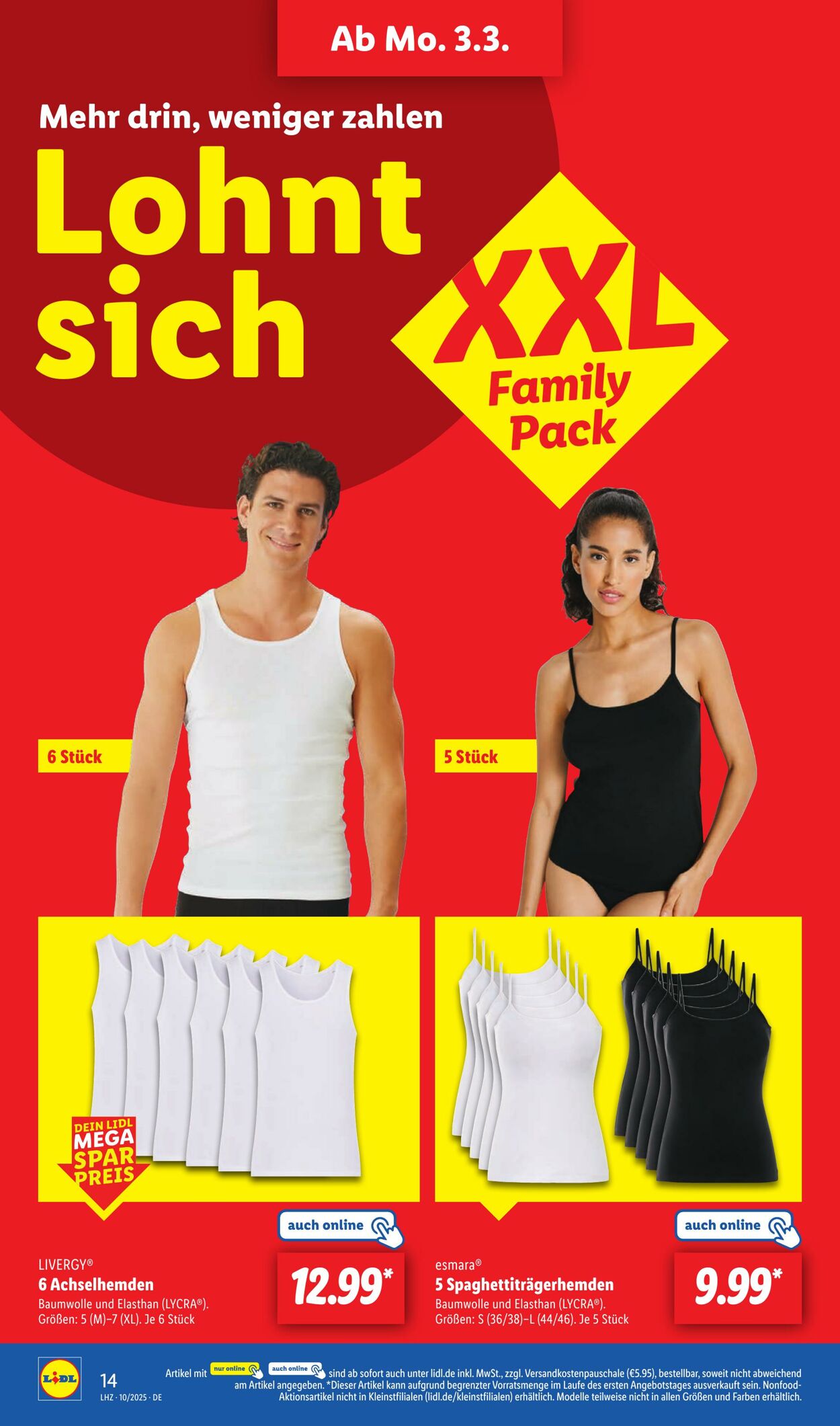 Prospekt Lidl 03.03.2025 - 08.03.2025