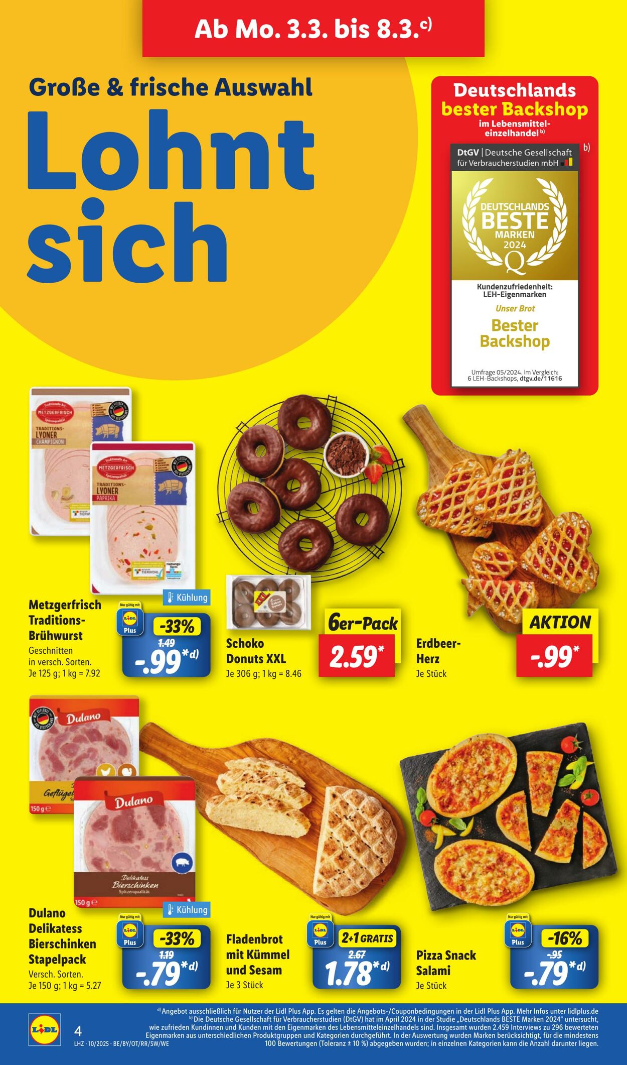 Prospekt Lidl 03.03.2025 - 08.03.2025