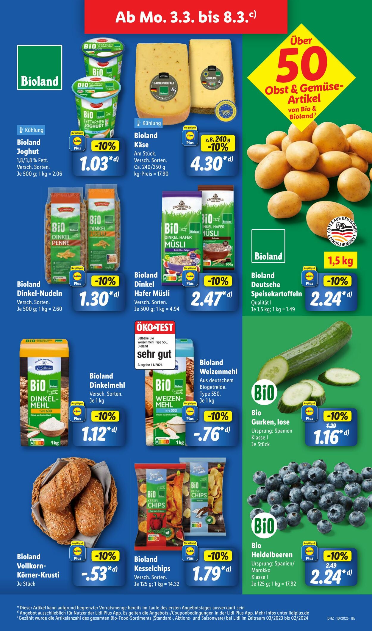 Prospekt Lidl 03.03.2025 - 08.03.2025
