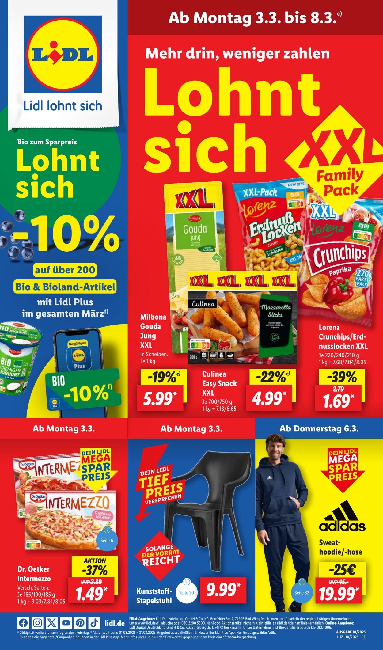 Prospekt Lidl 03.03.2025 - 08.03.2025