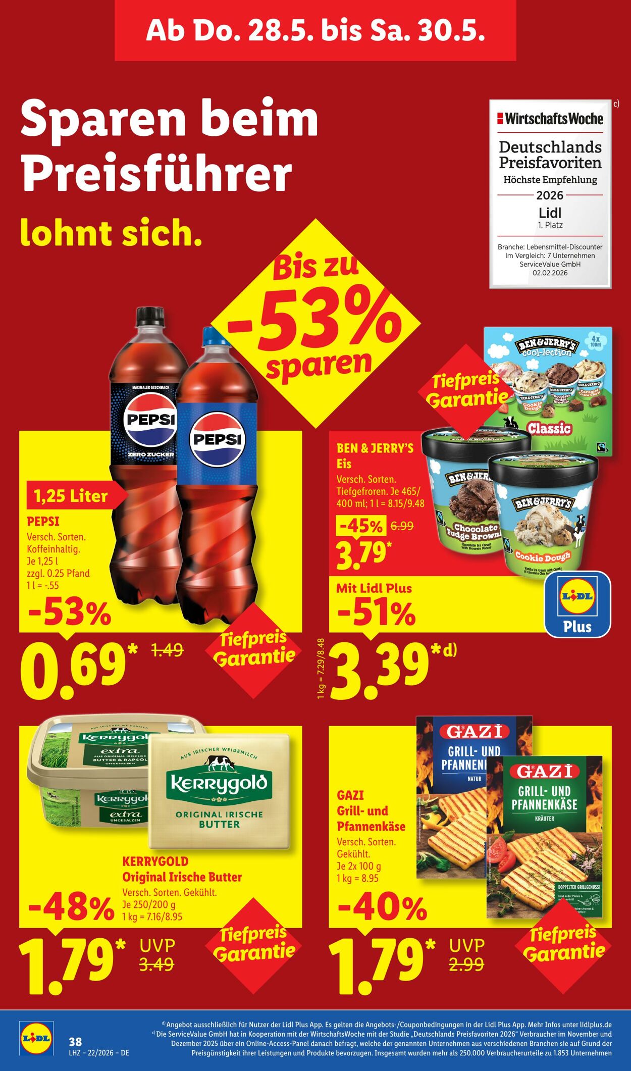 Prospekt Lidl 26.05.2026 - 30.05.2026