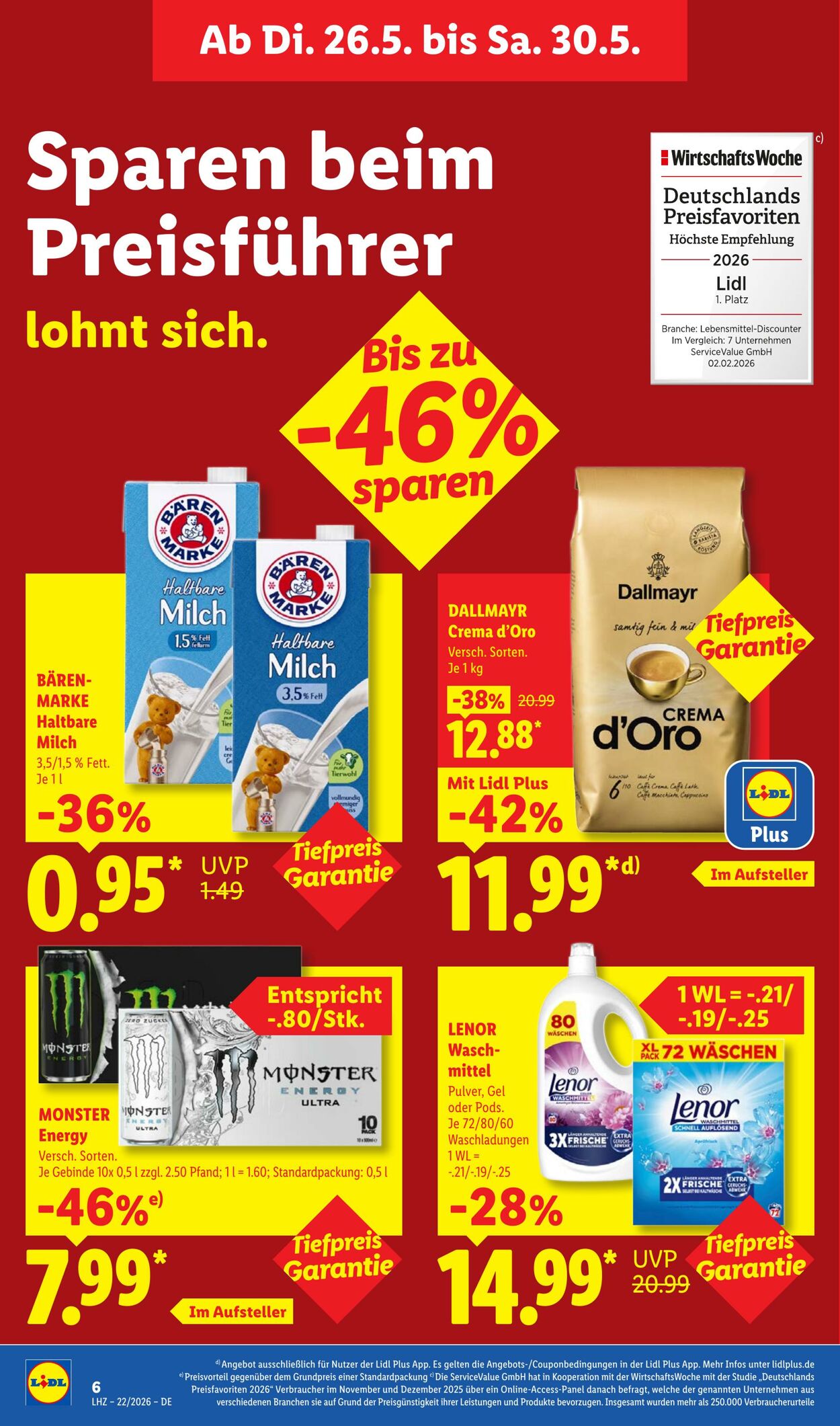 Prospekt Lidl 26.05.2026 - 30.05.2026