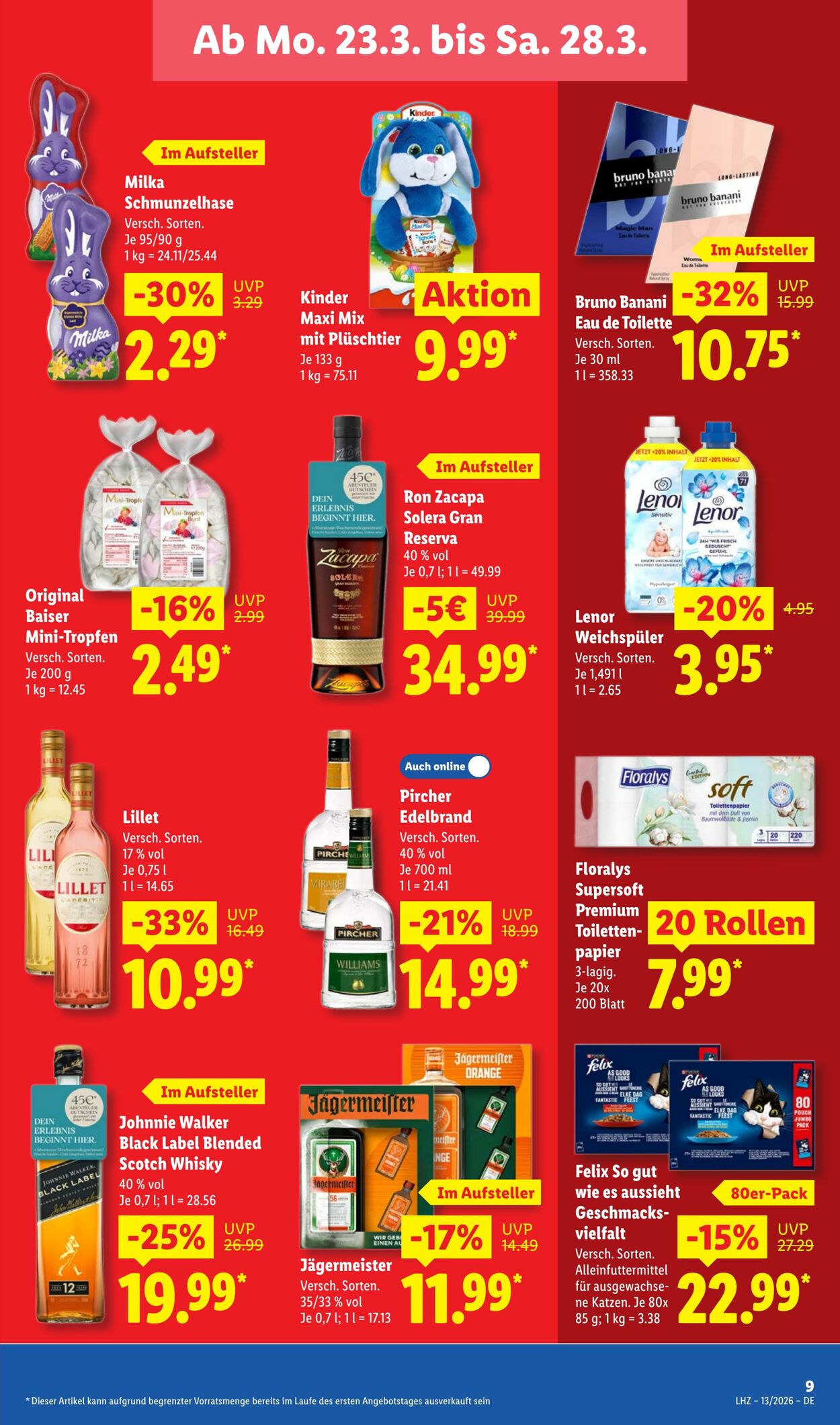 Prospekt Lidl 23.03.2026 - 28.03.2026