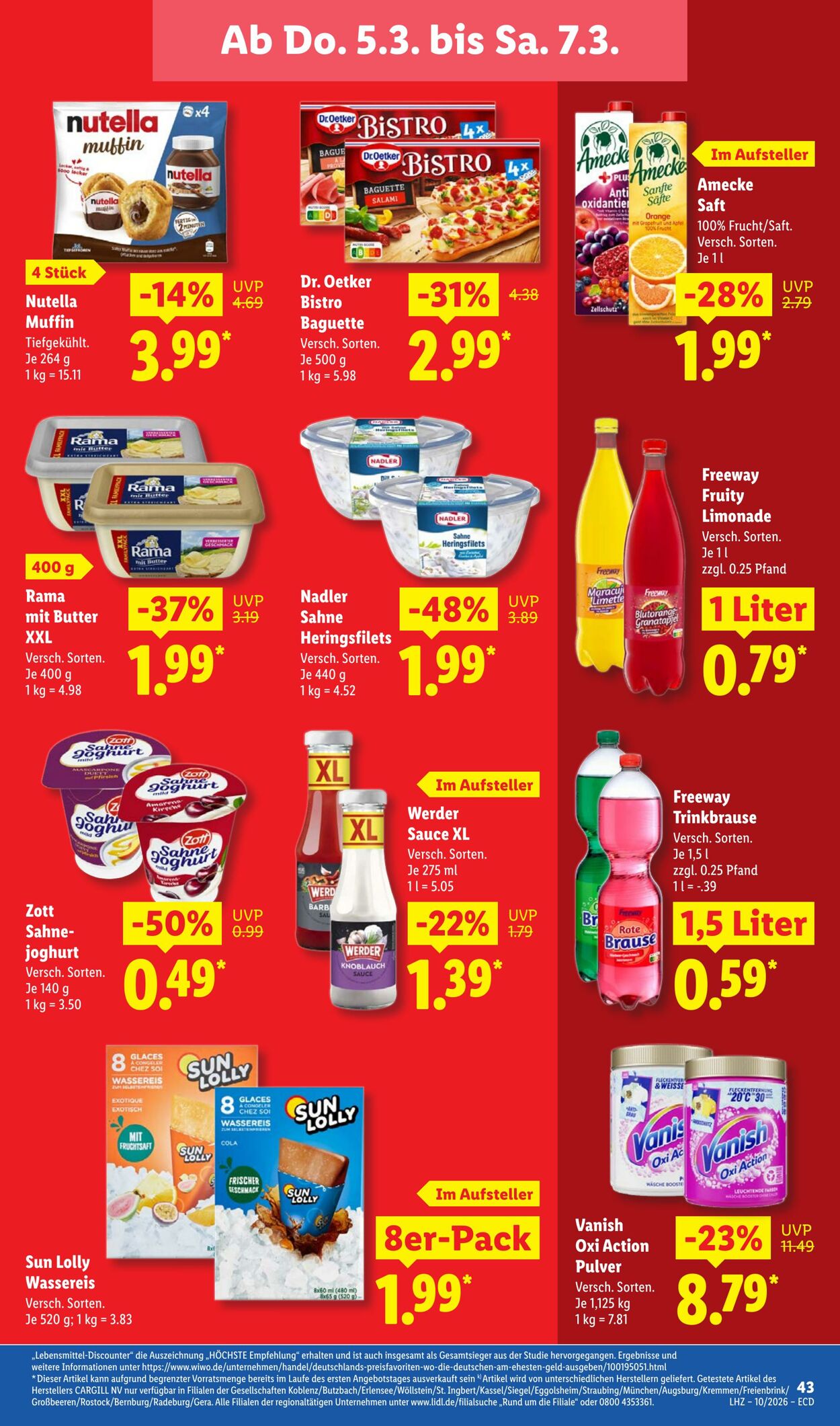 Prospekt Lidl 02.03.2026 - 07.03.2026