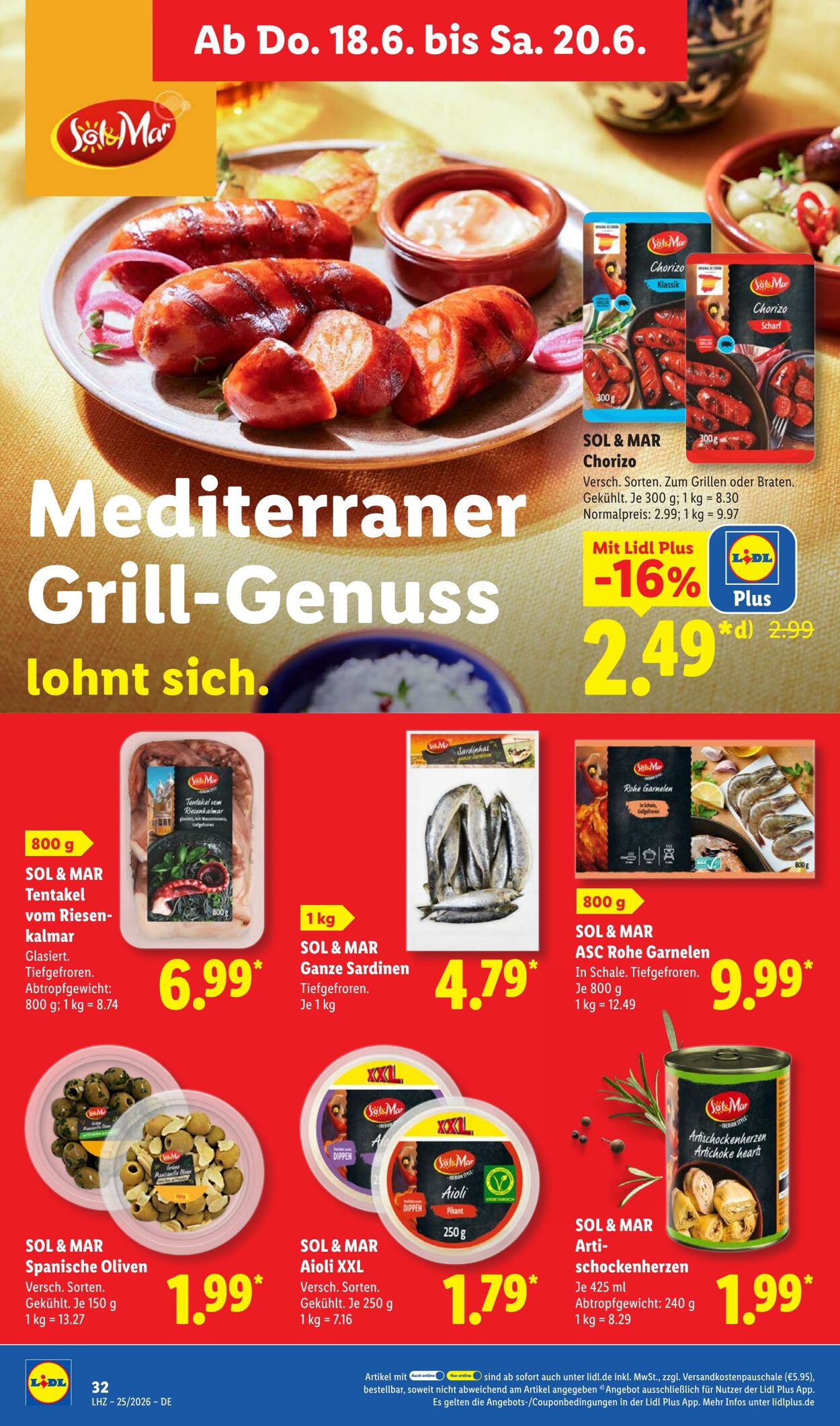 Prospekt Lidl 15.06.2026 - 20.06.2026