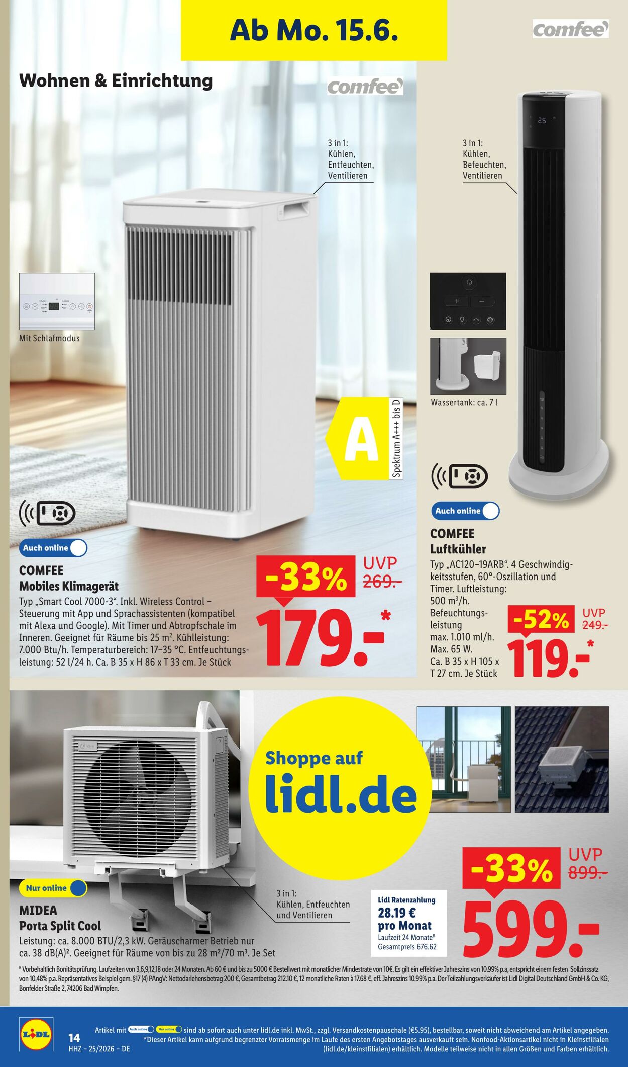 Prospekt Lidl 15.06.2026 - 20.06.2026