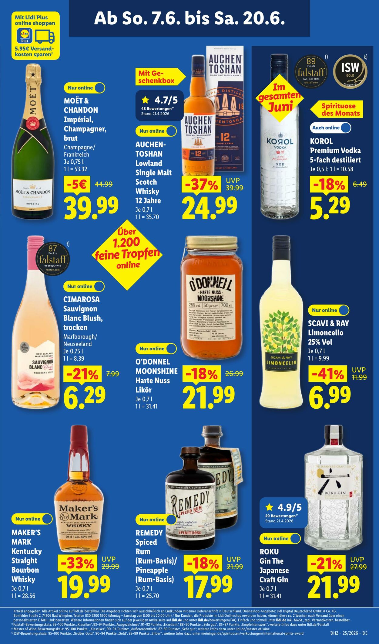 Prospekt Lidl 15.06.2026 - 20.06.2026