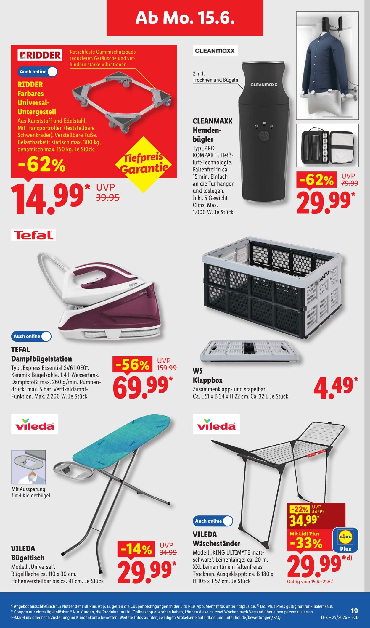 Prospekt Lidl 15.06.2026 - 20.06.2026