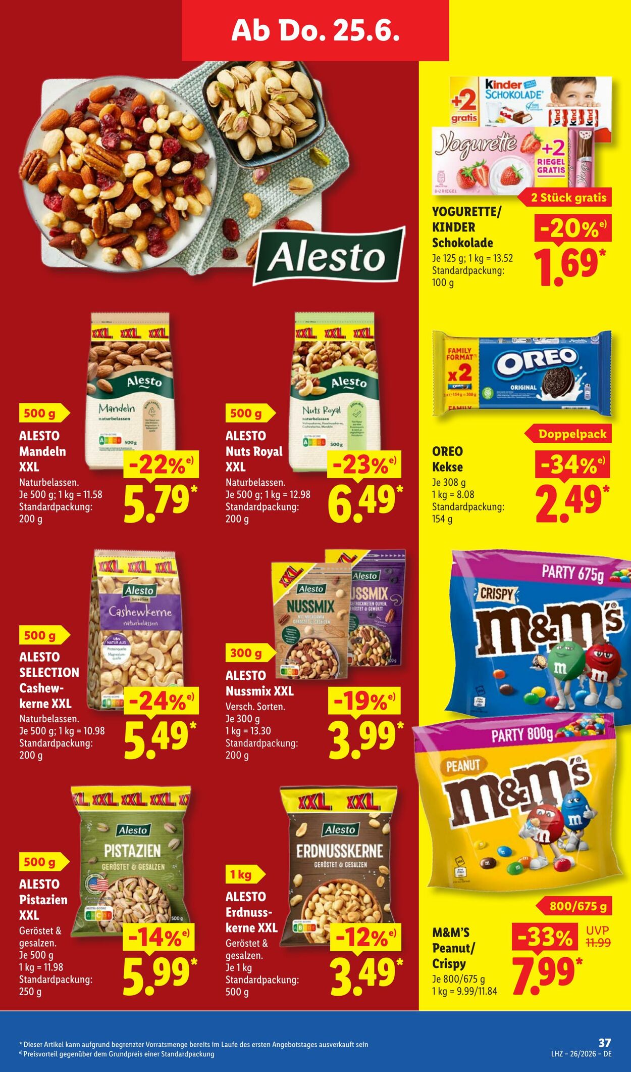 Prospekt Lidl 22.06.2026 - 27.06.2026