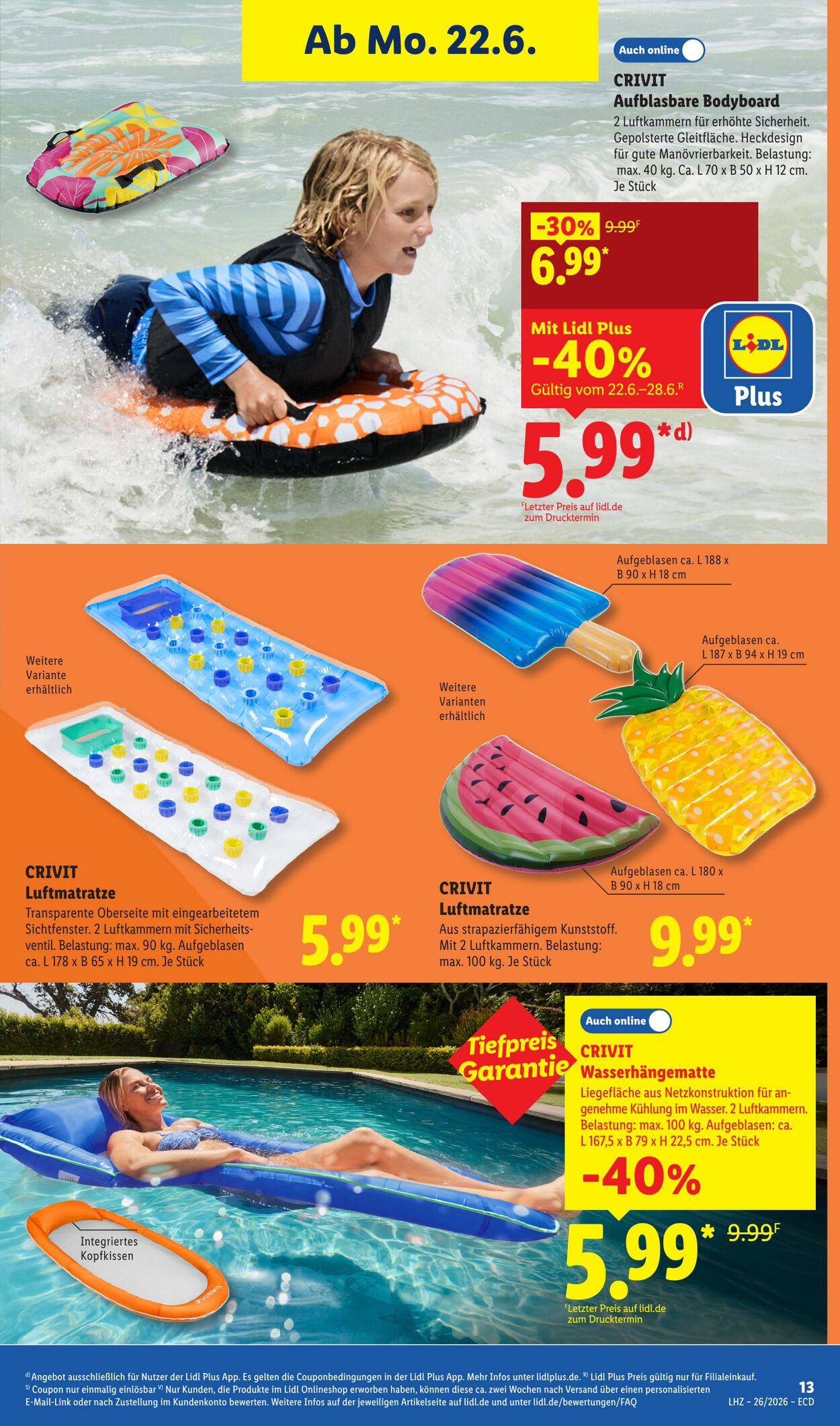 Prospekt Lidl 22.06.2026 - 27.06.2026