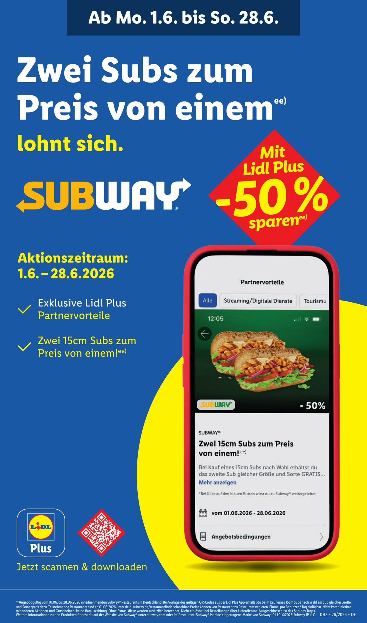 Prospekt Lidl 22.06.2026 - 27.06.2026