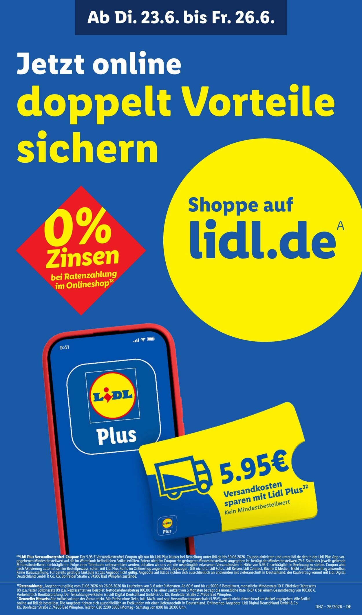 Prospekt Lidl 22.06.2026 - 27.06.2026