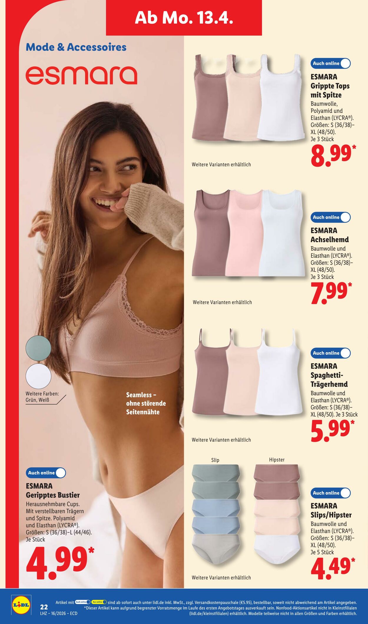 Prospekt Lidl 13.04.2026 - 18.04.2026