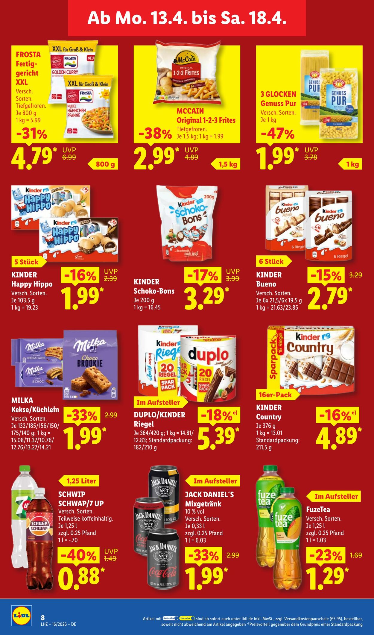 Prospekt Lidl 13.04.2026 - 18.04.2026