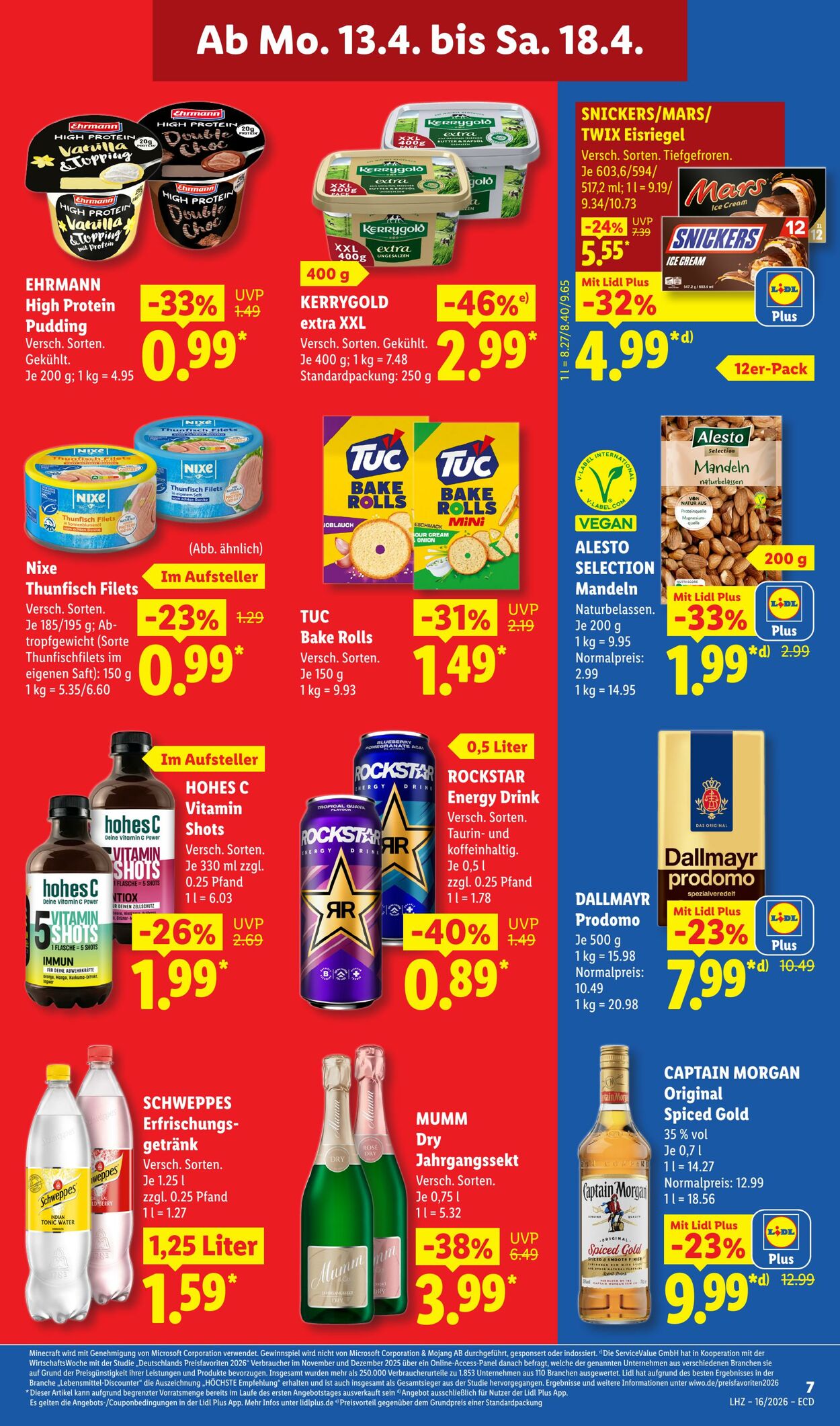 Prospekt Lidl 13.04.2026 - 18.04.2026
