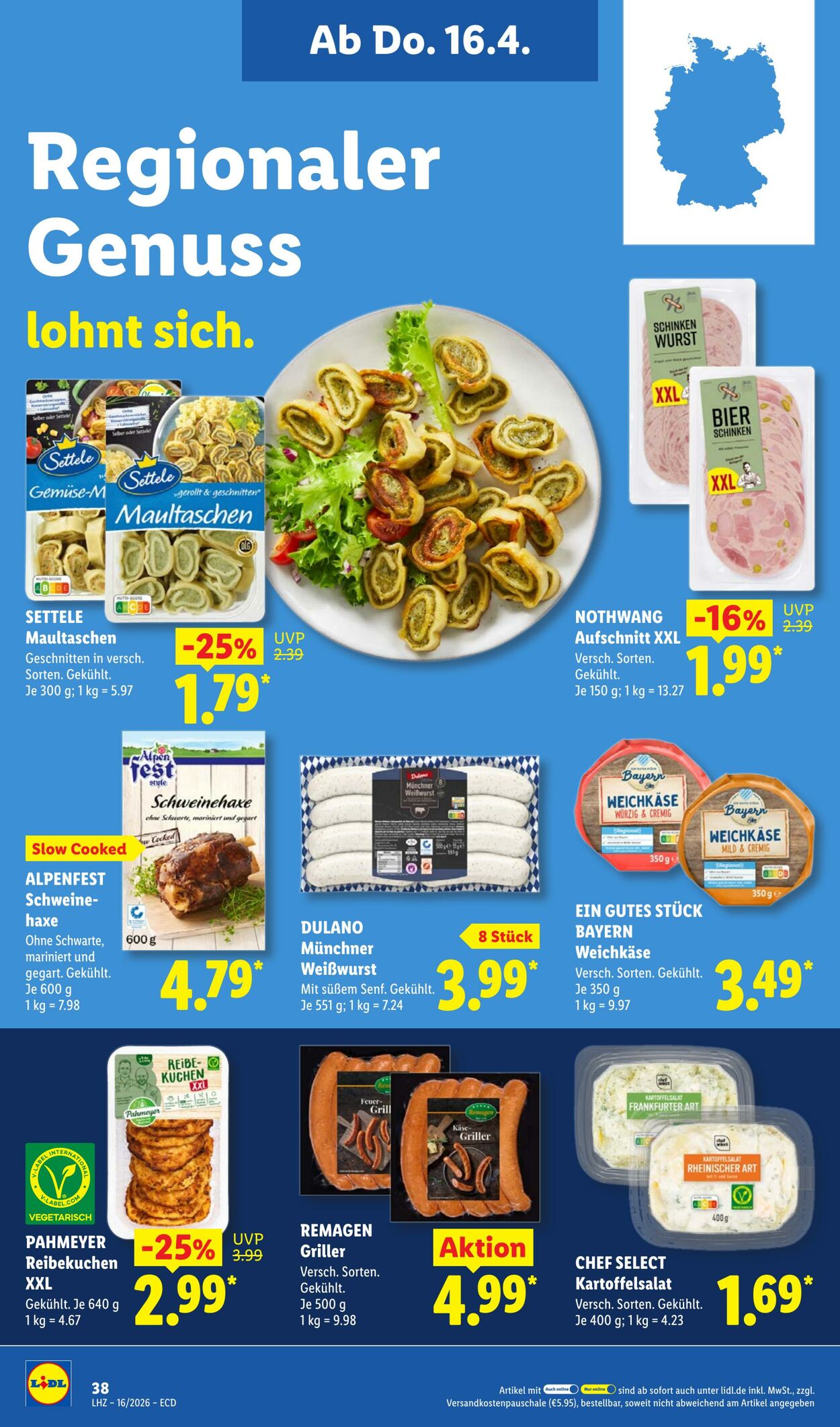 Prospekt Lidl 13.04.2026 - 18.04.2026