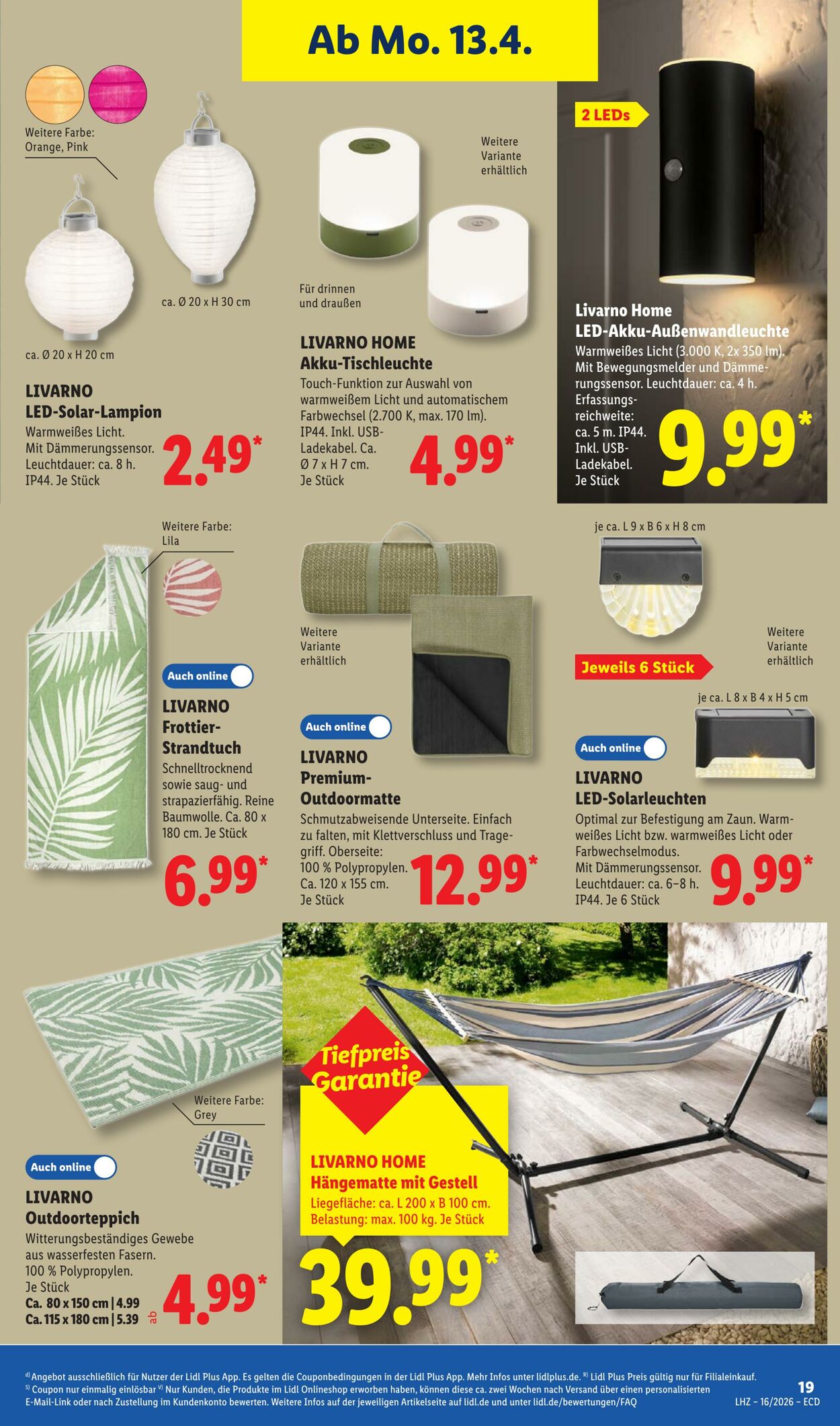 Prospekt Lidl 13.04.2026 - 18.04.2026