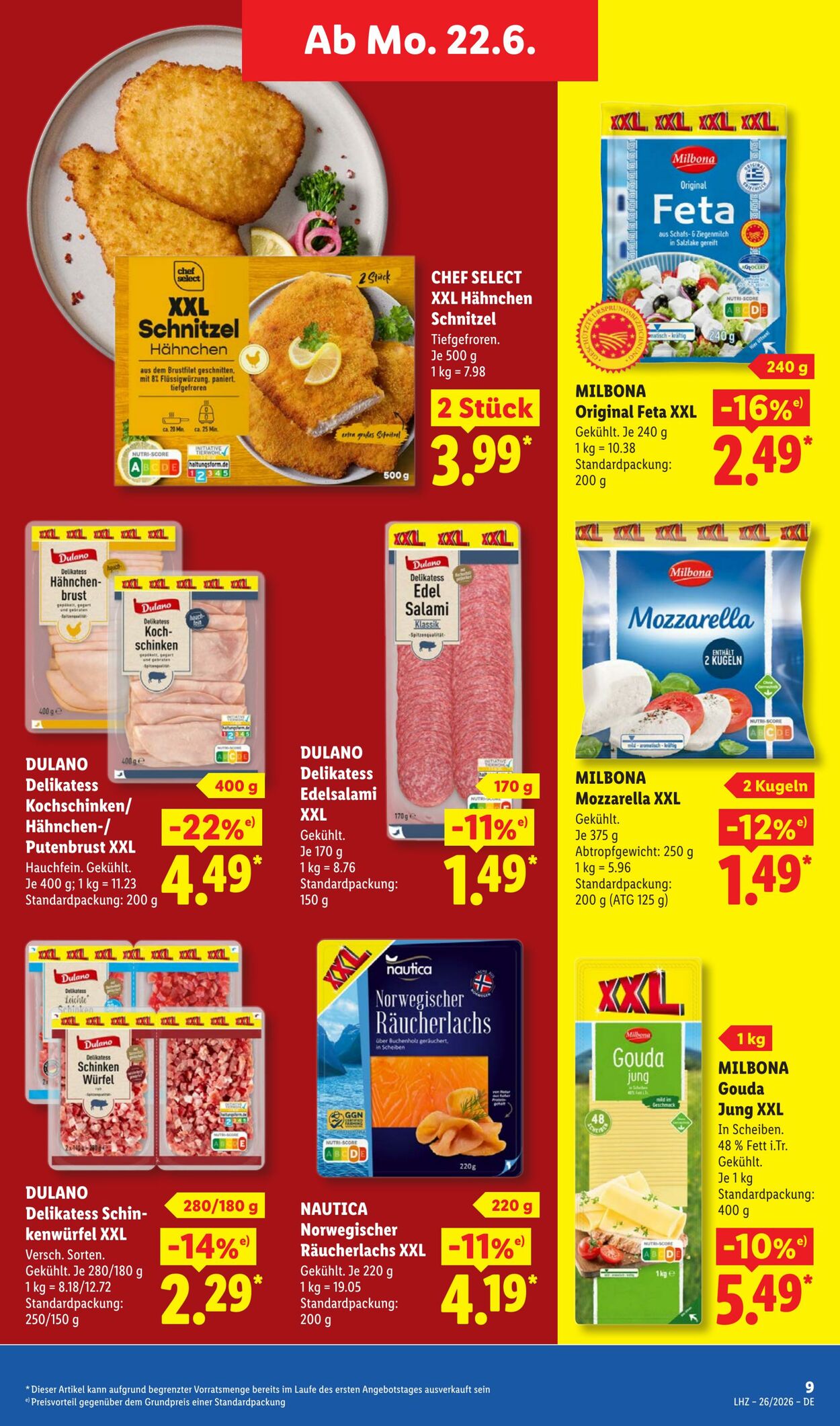 Prospekt Lidl 22.06.2026 - 27.06.2026