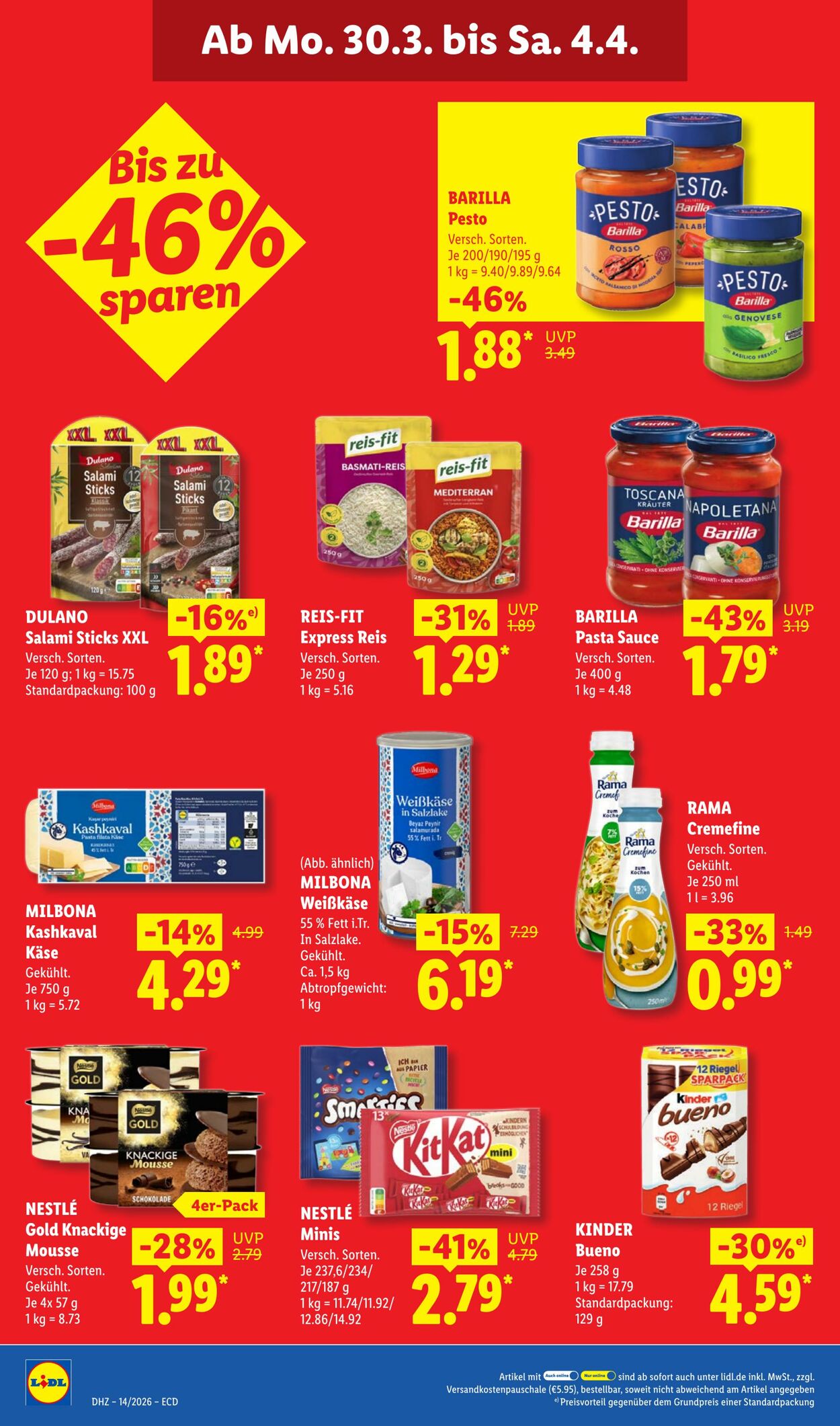 Prospekt Lidl 30.03.2026 - 04.04.2026